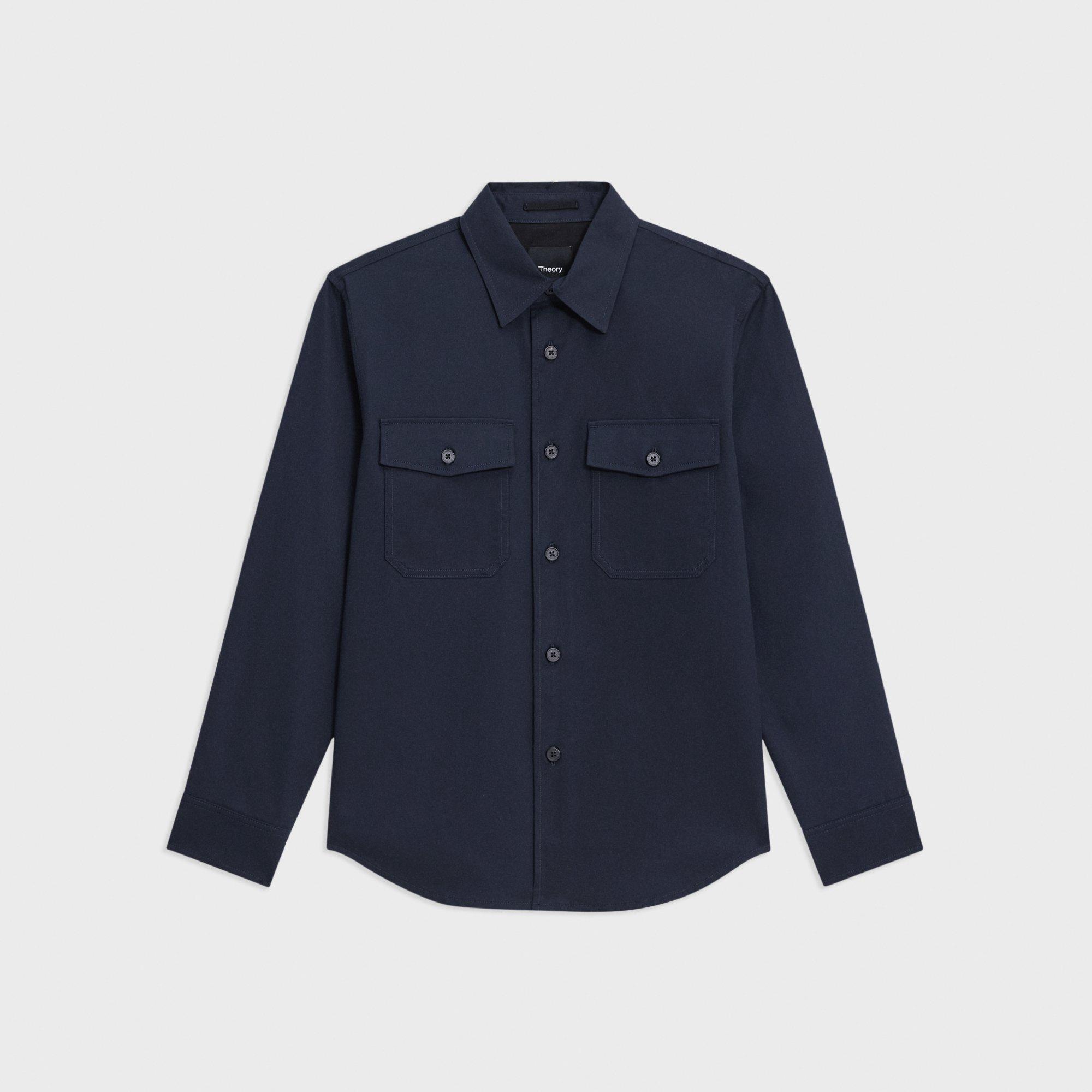 Garvin Shirt Jacket in Organic Cotton