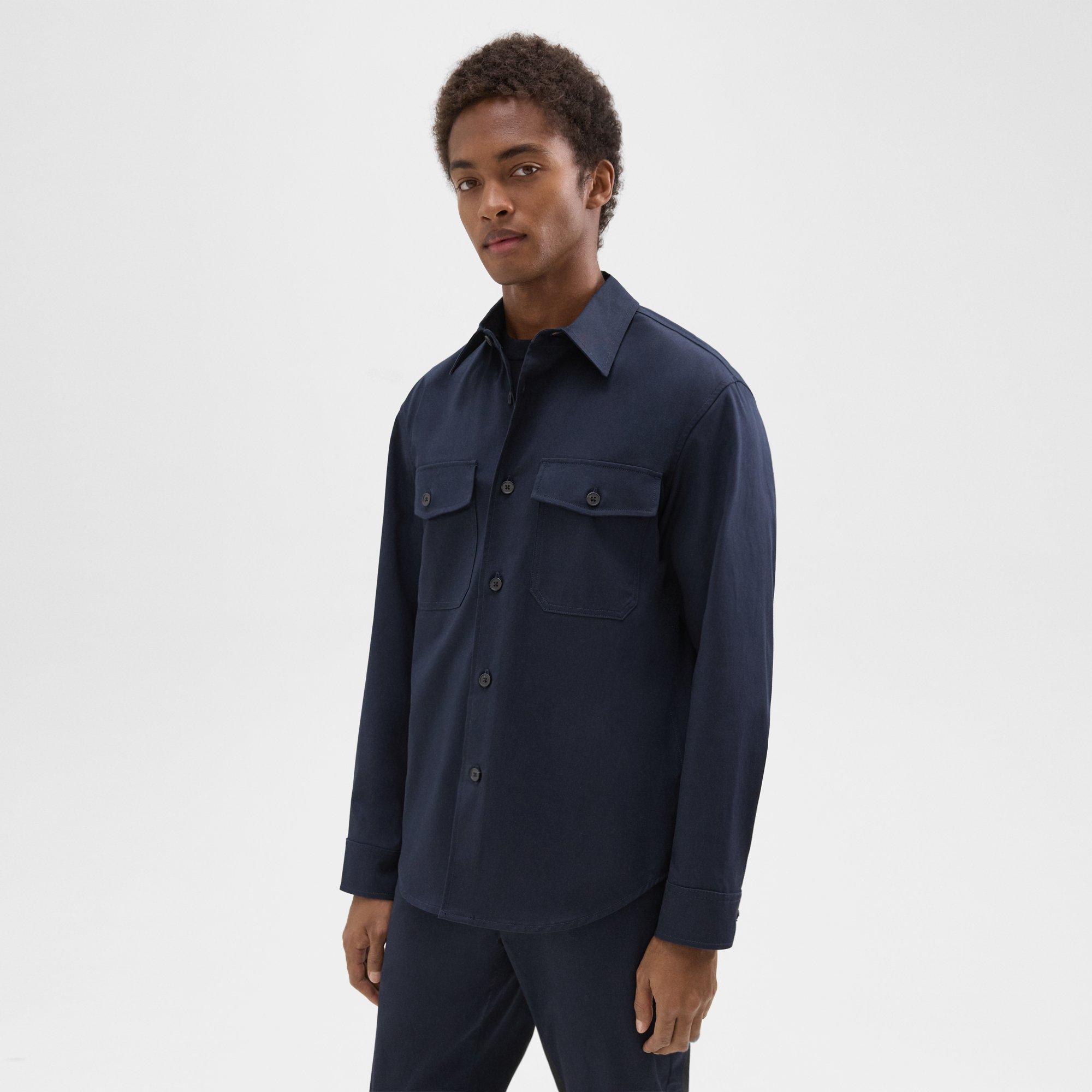 Garvin Shirt Jacket in Organic Cotton