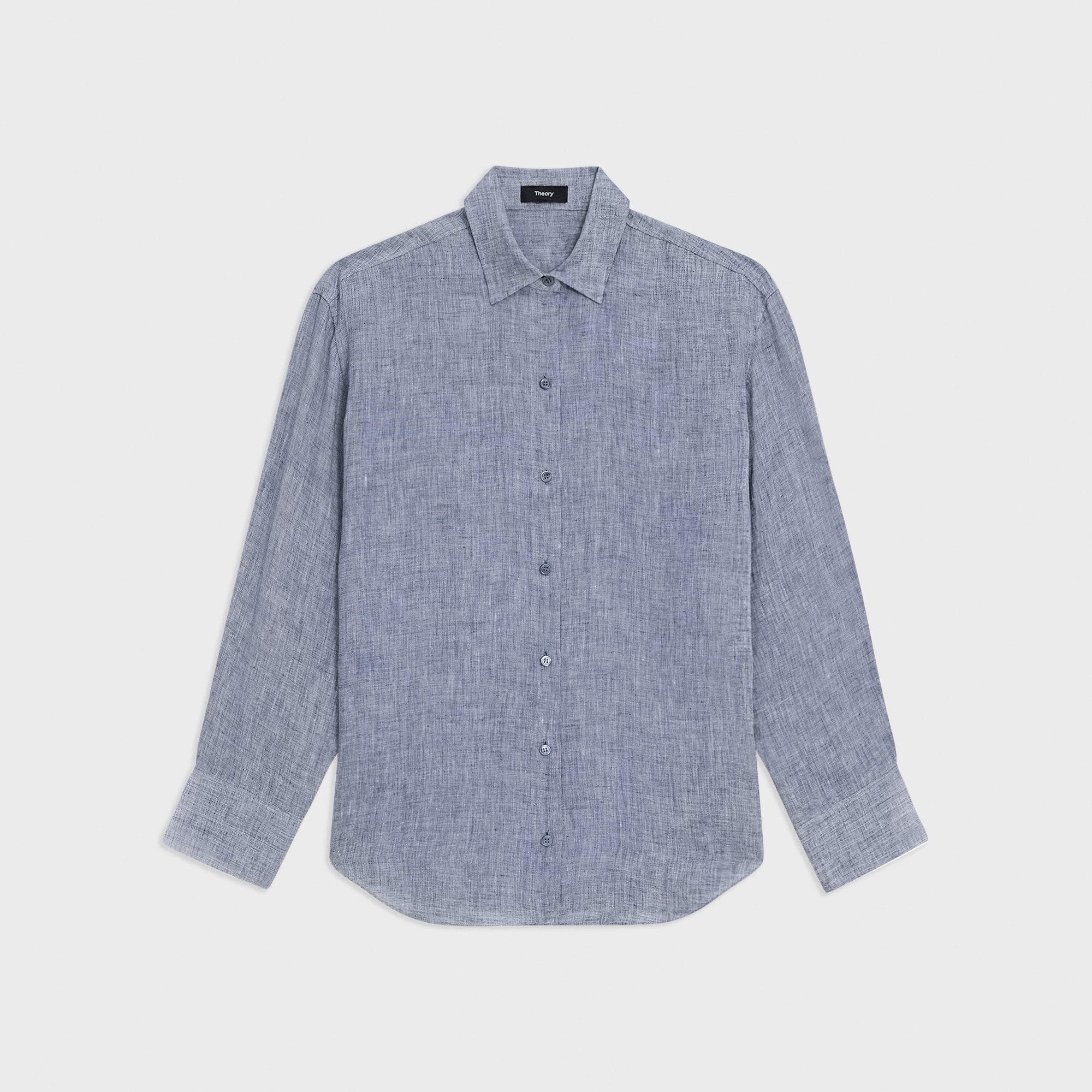 Boyfriend Shirt in Hemp