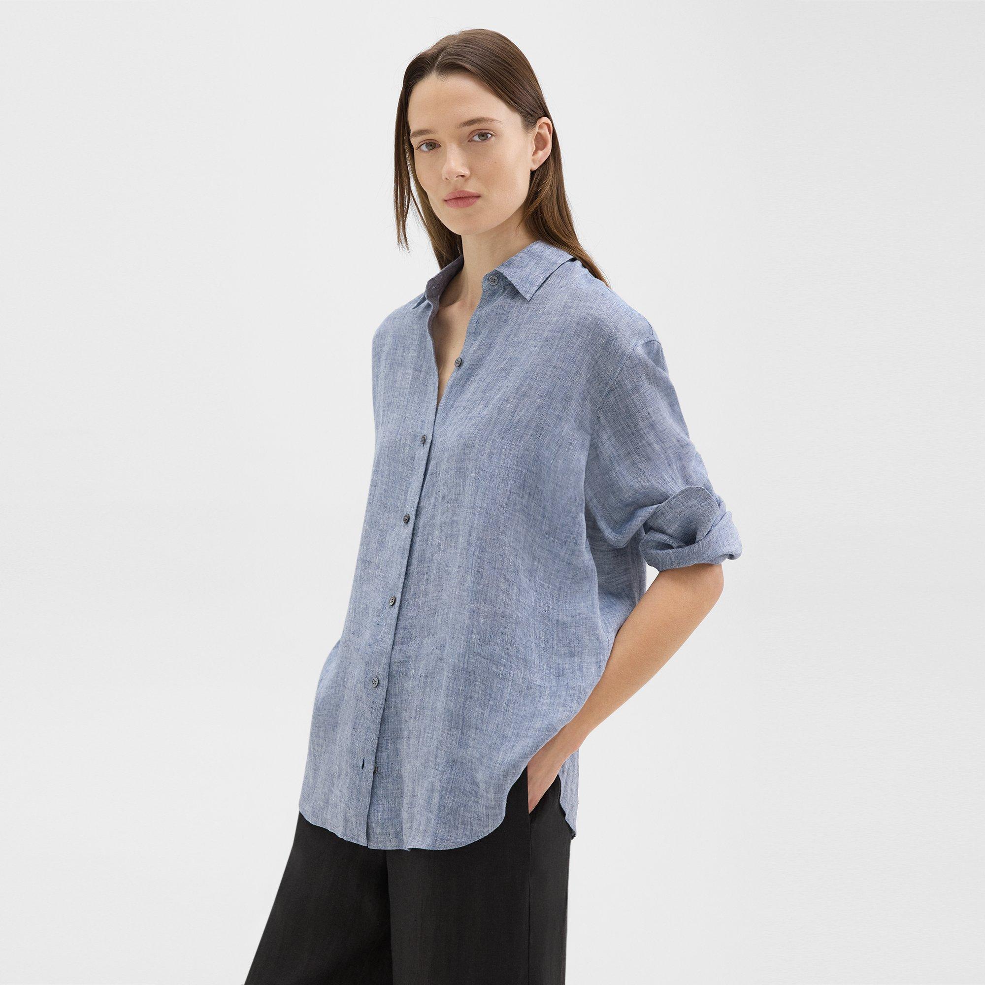 Boyfriend Shirt in Hemp