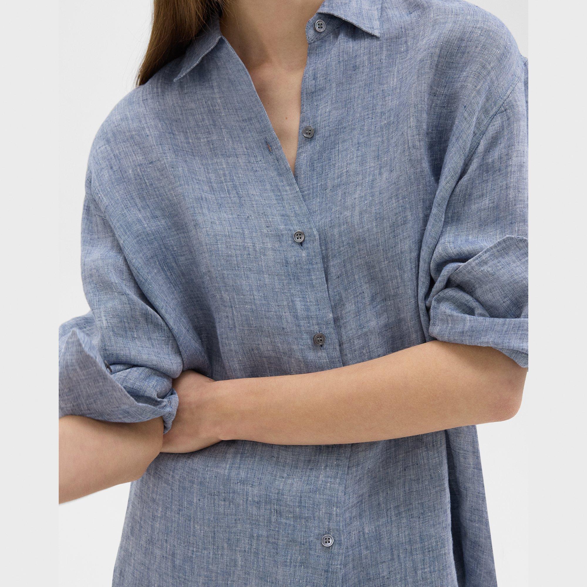 Boyfriend Shirt in Hemp