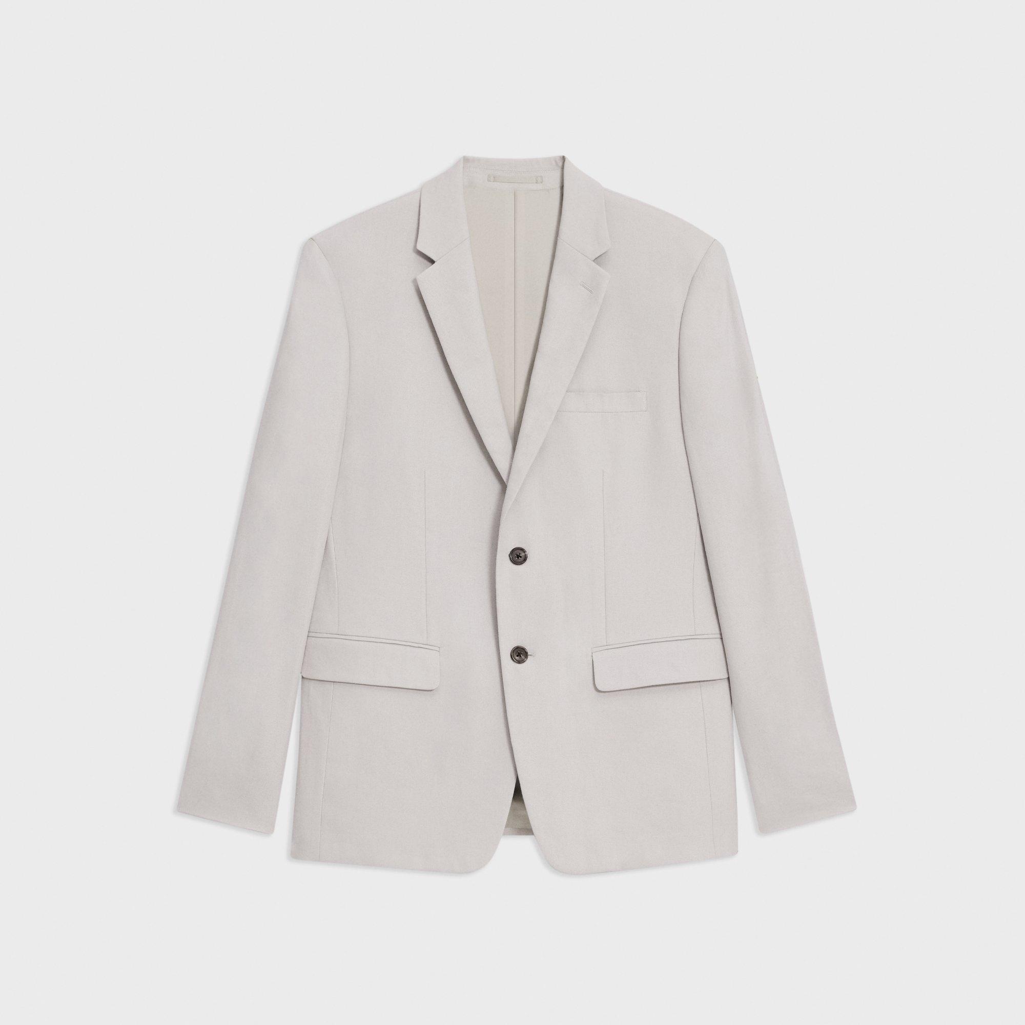 Morton Slim Blazer in Linen-Viscose