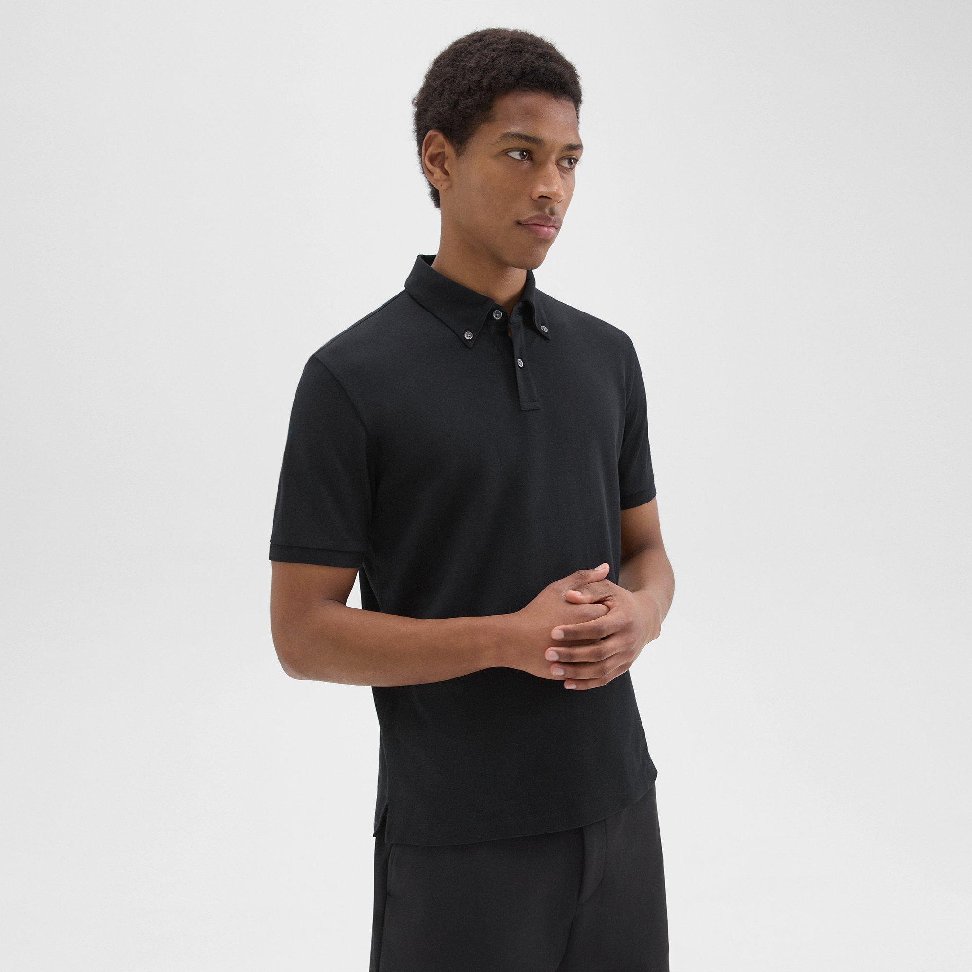 Tailored Polo Shirt in Function Piqué