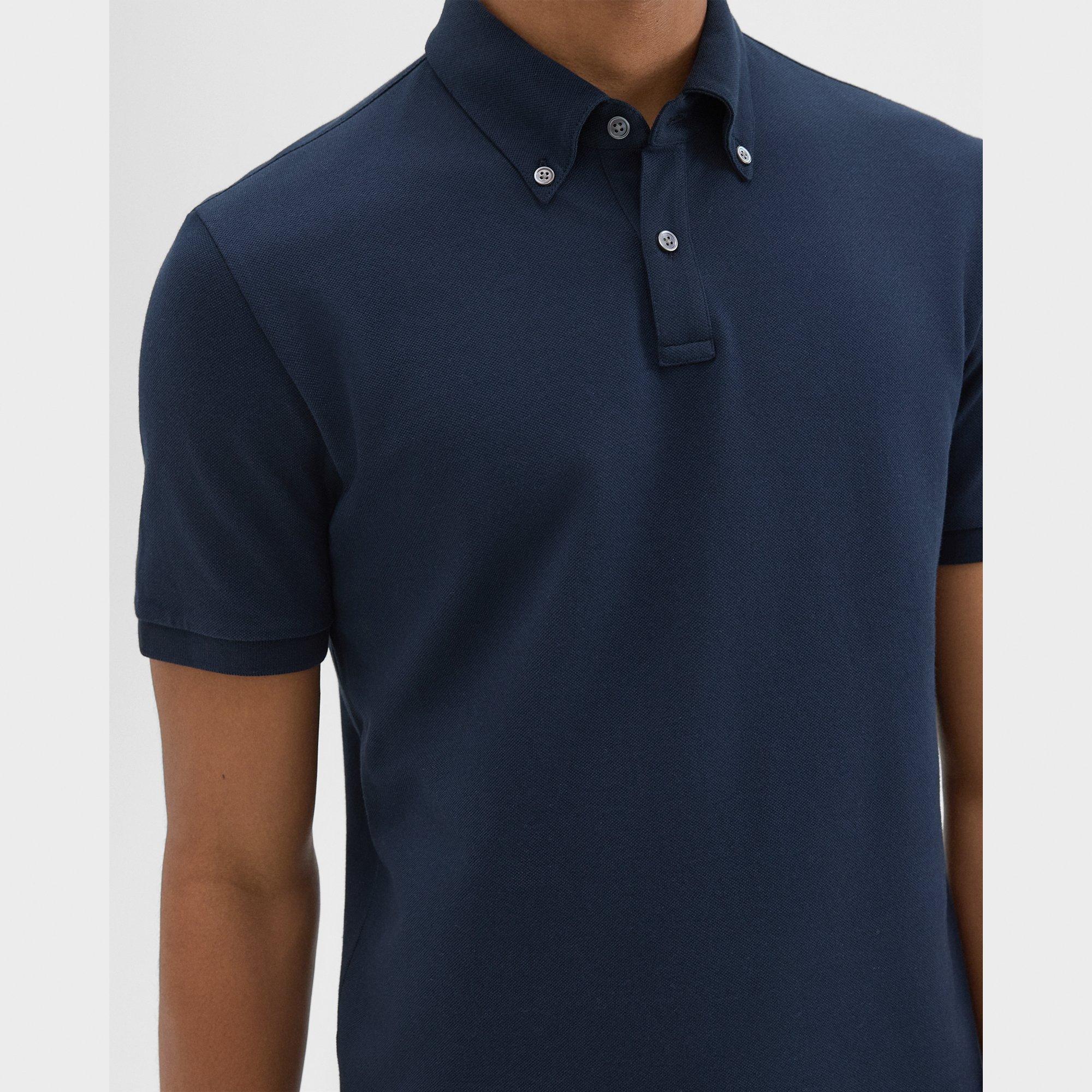 Tailored Polo Shirt in Function Piqué