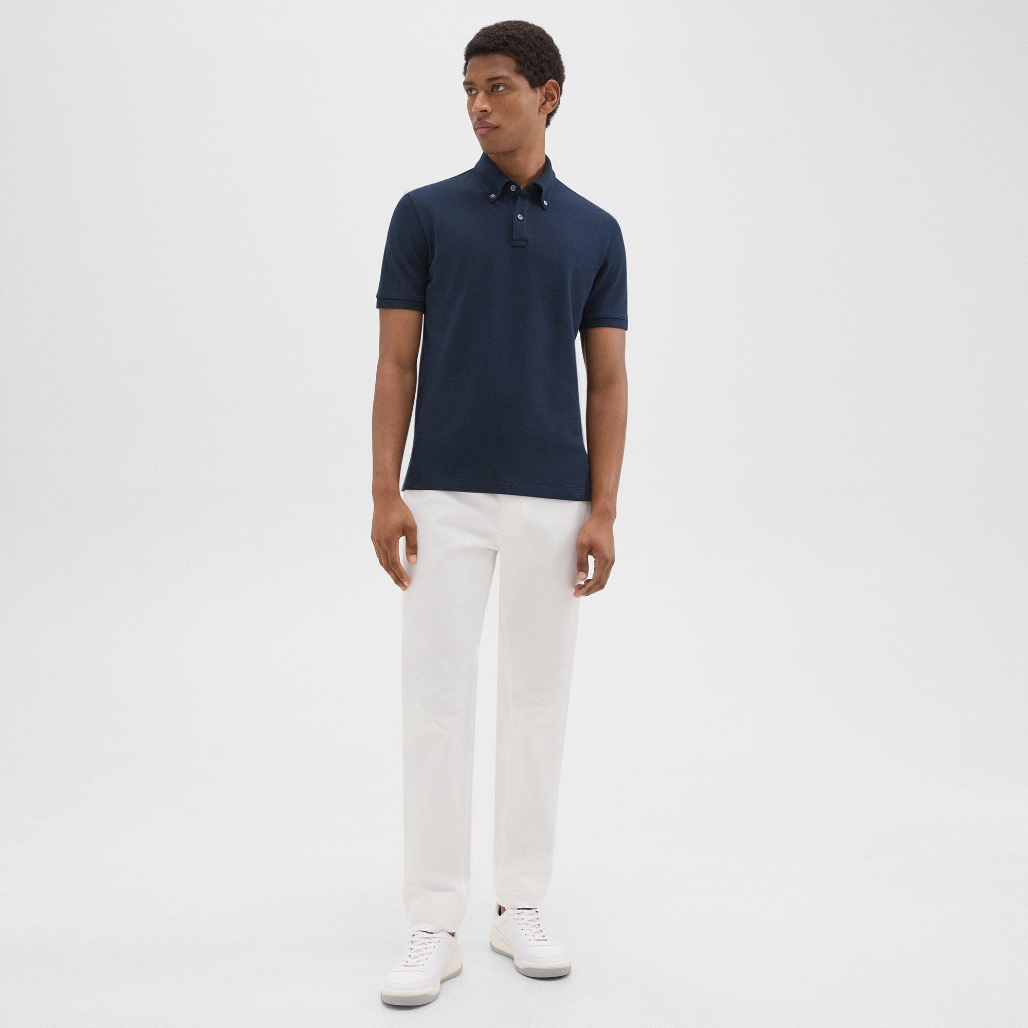 Tailored Polo Shirt in Function Piqué