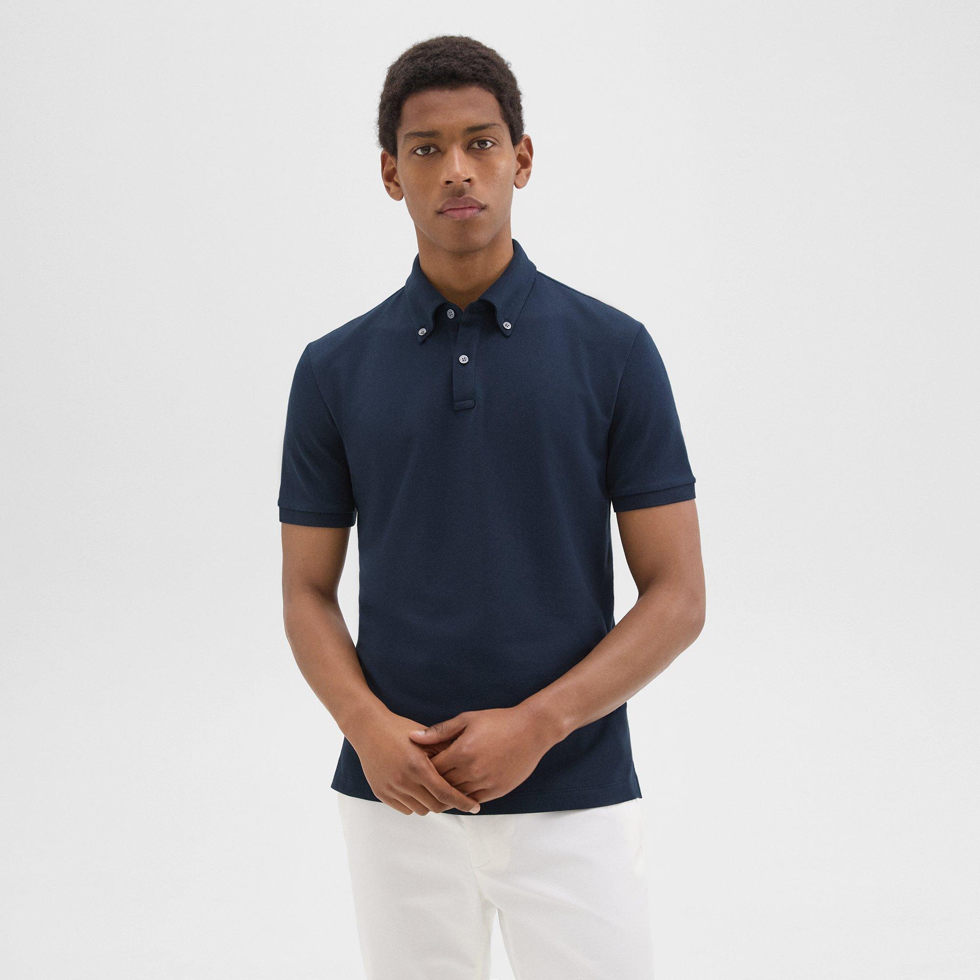 Tailored Polo Shirt in Function Piqué