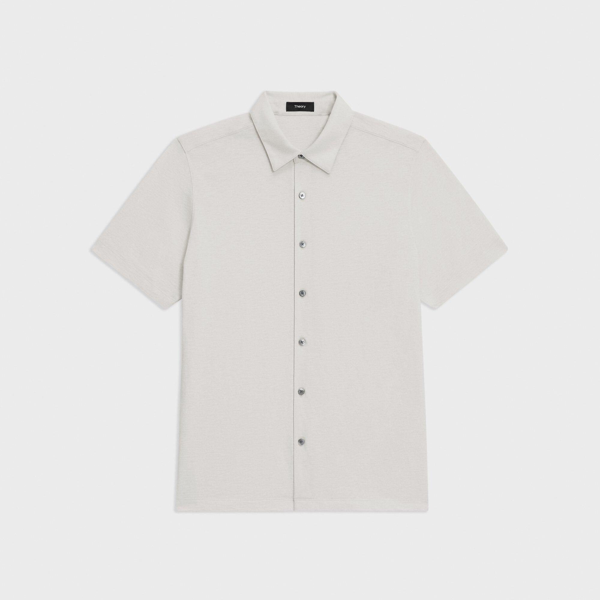 Noran Short-Sleeve Shirt in Slub Cotton