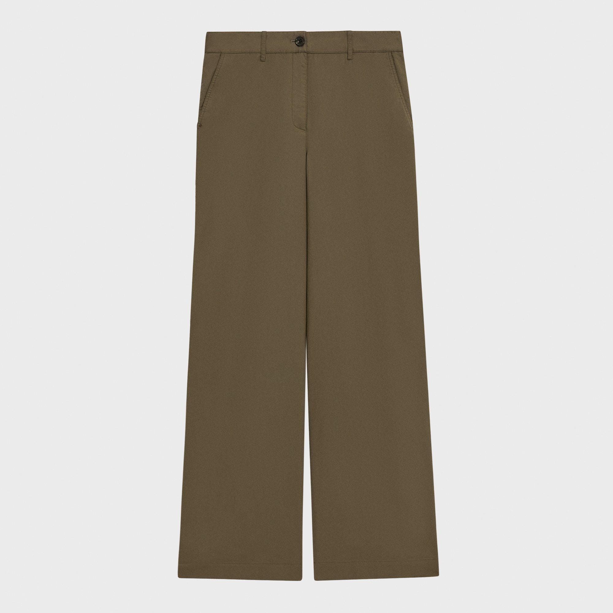 Straight-Leg Pant in Organic Cotton