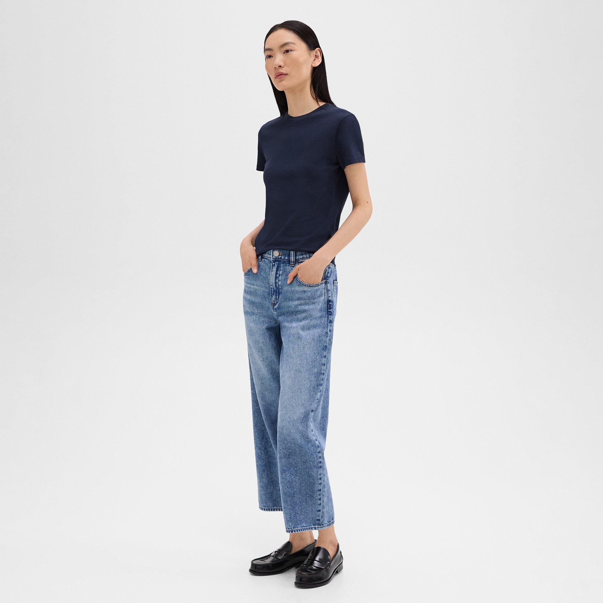 Relaxed Straight Jean in Denim