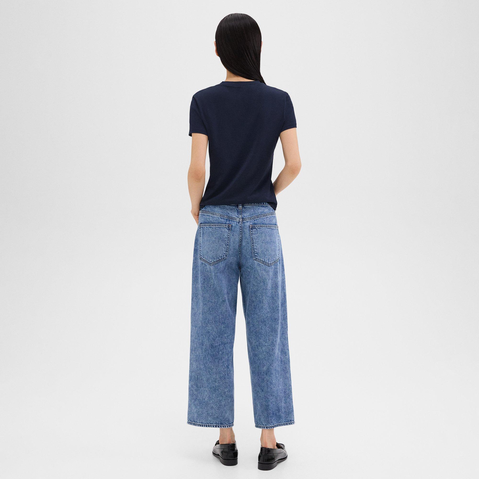 Relaxed Straight Jean in Denim