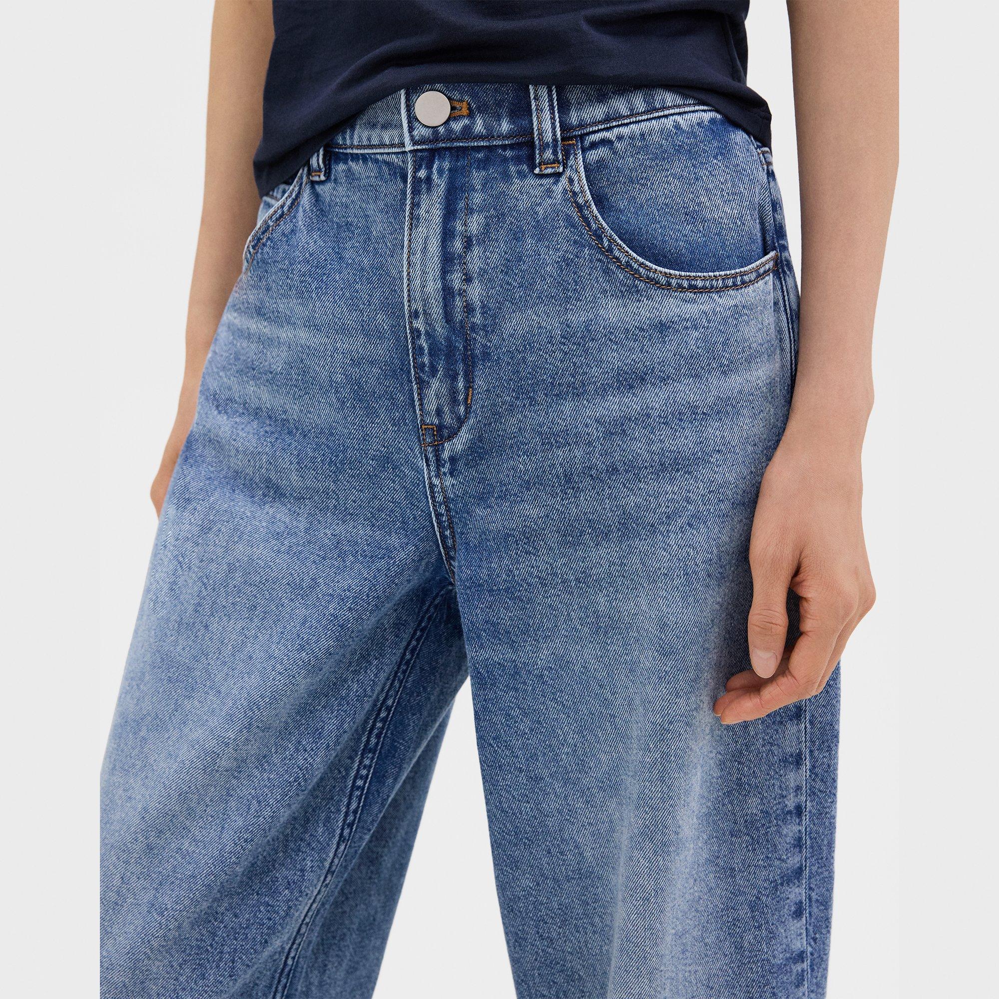 Relaxed Straight Jean in Denim