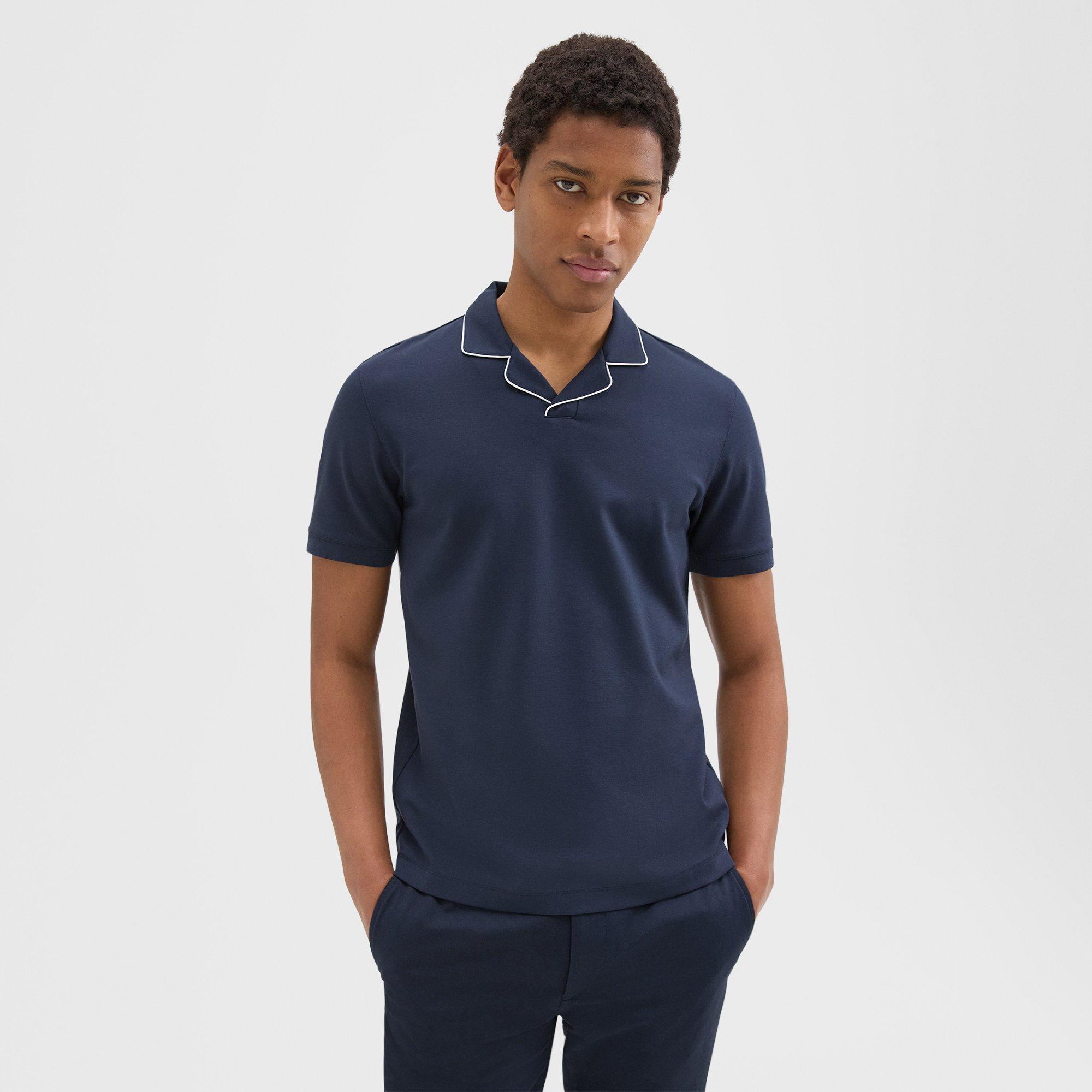 Johnny Collar Polo in Relay Jersey