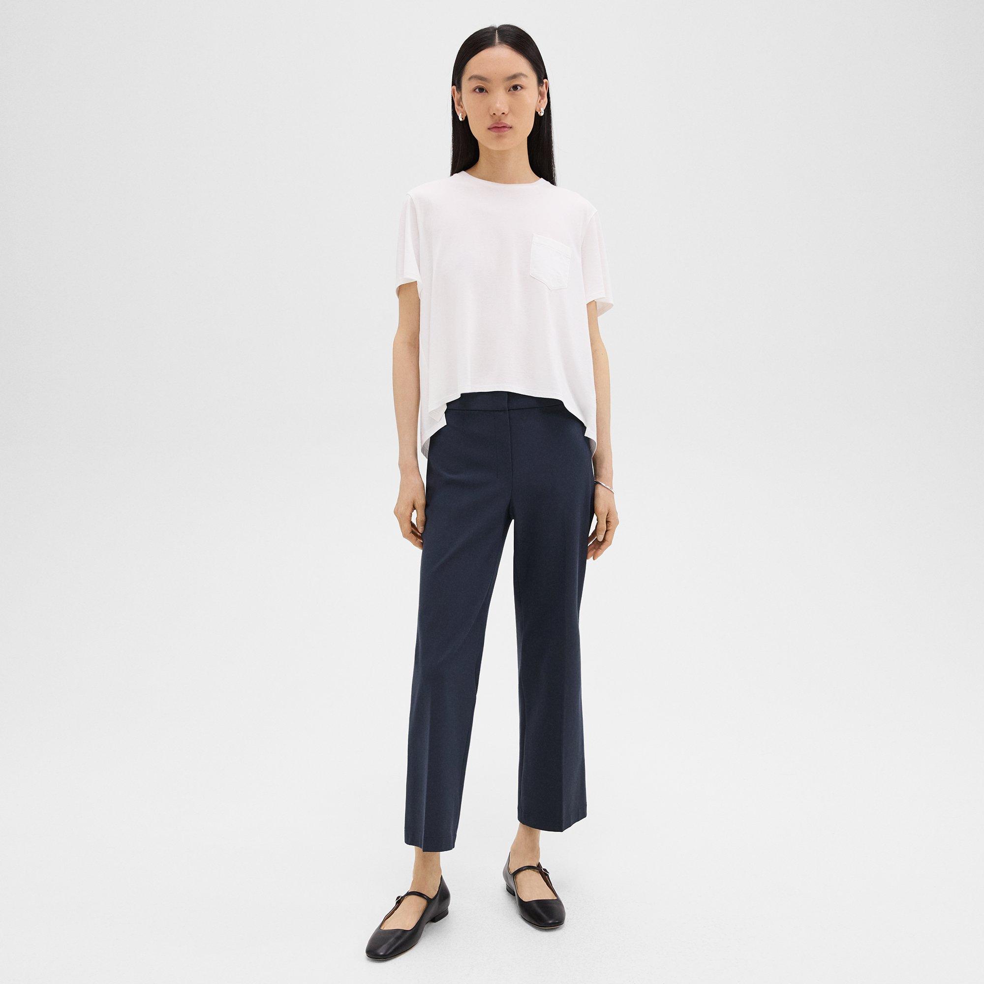 Kick Pant in Stretch Cotton