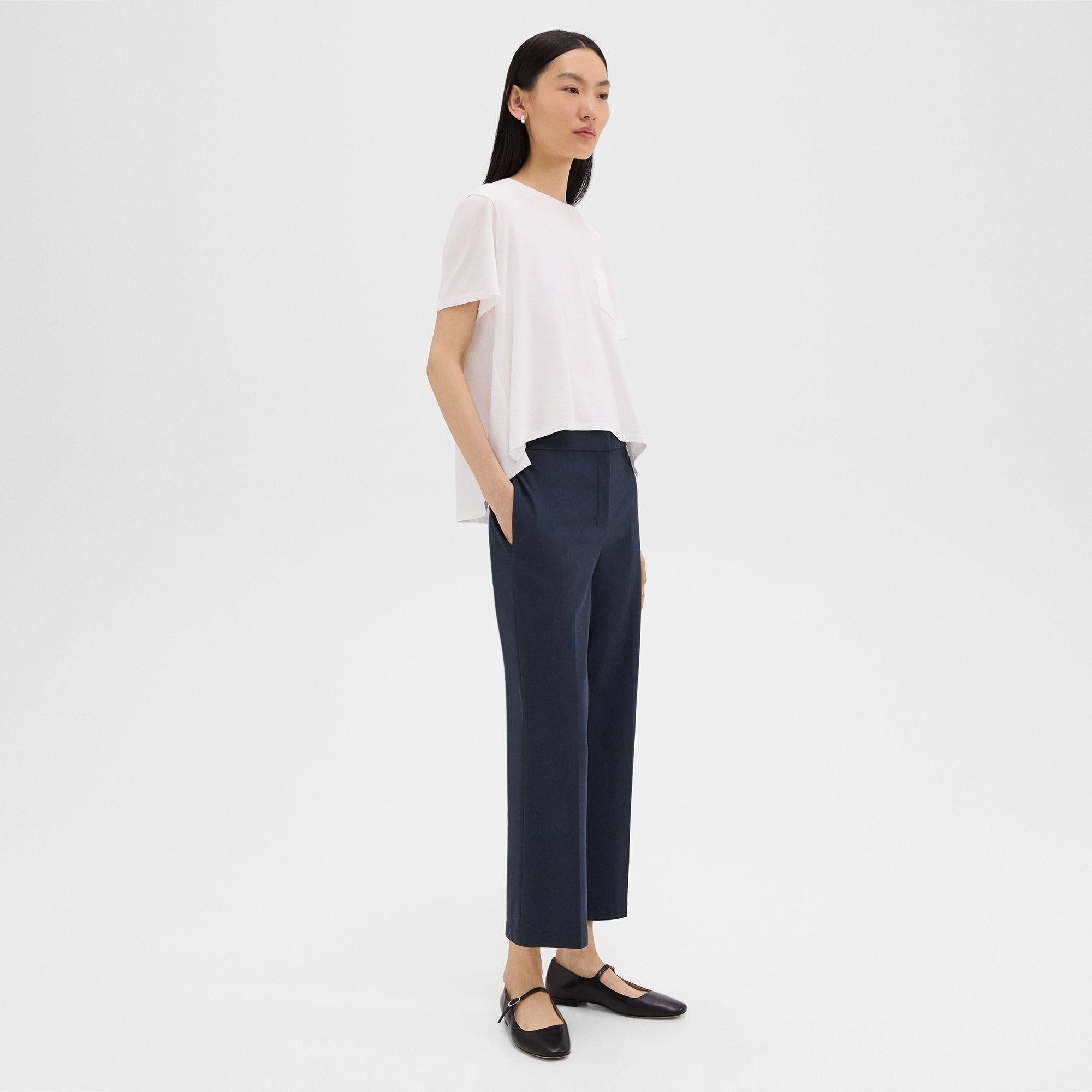 Kick Pant in Stretch Cotton