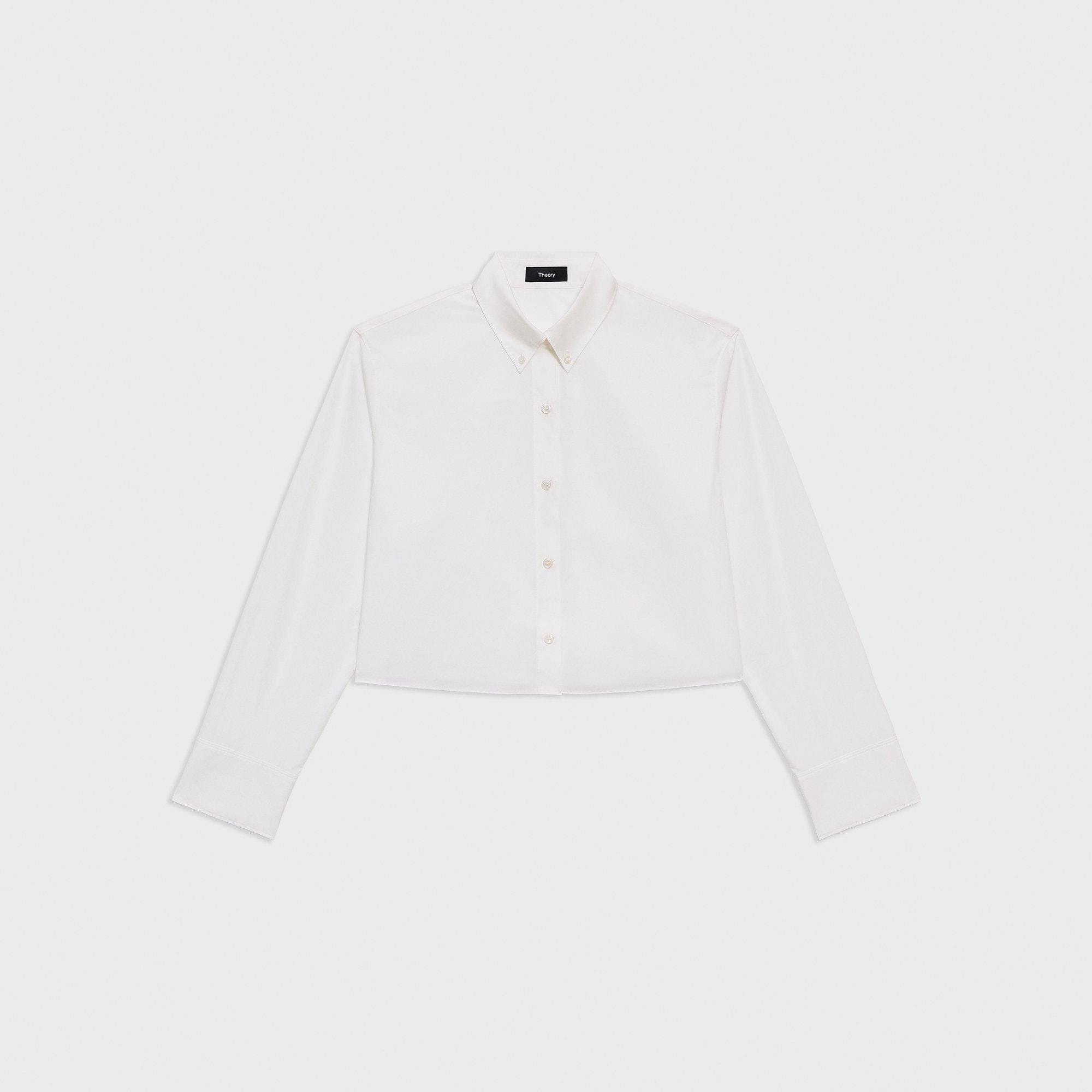 Cropped Shirt in Good Cotton