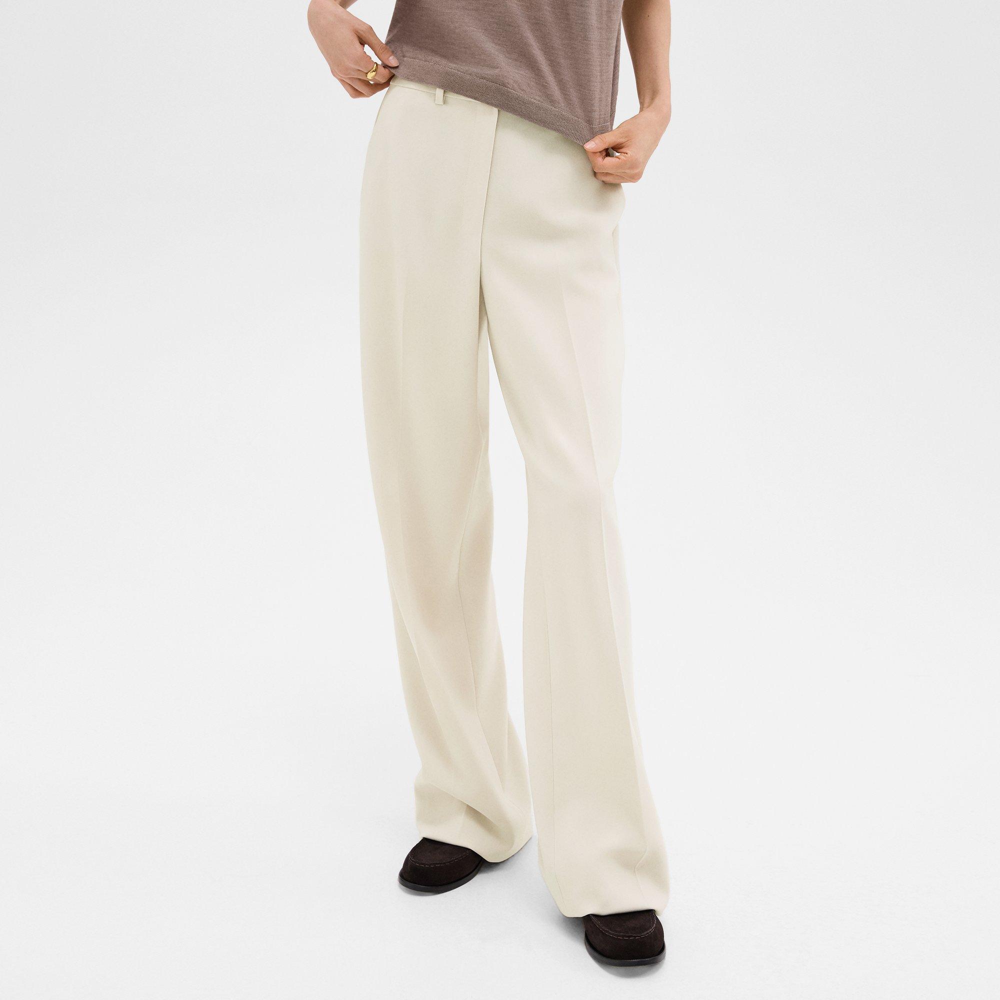 Relaxed Straight Pant in Admiral Crepe