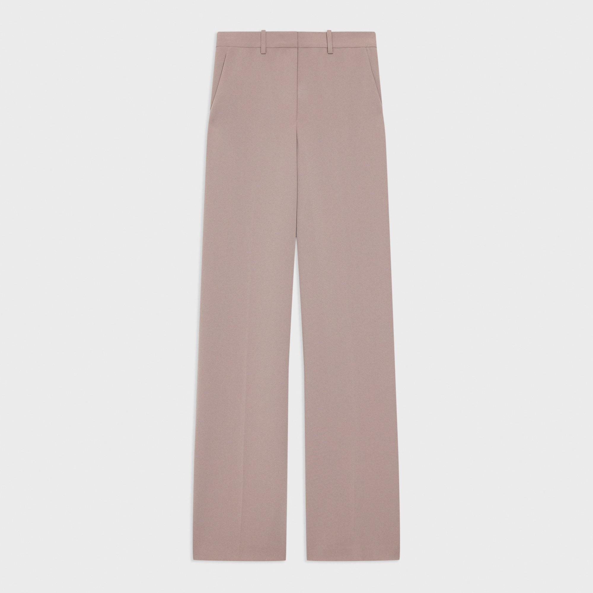 Relaxed Straight Pant in Admiral Crepe