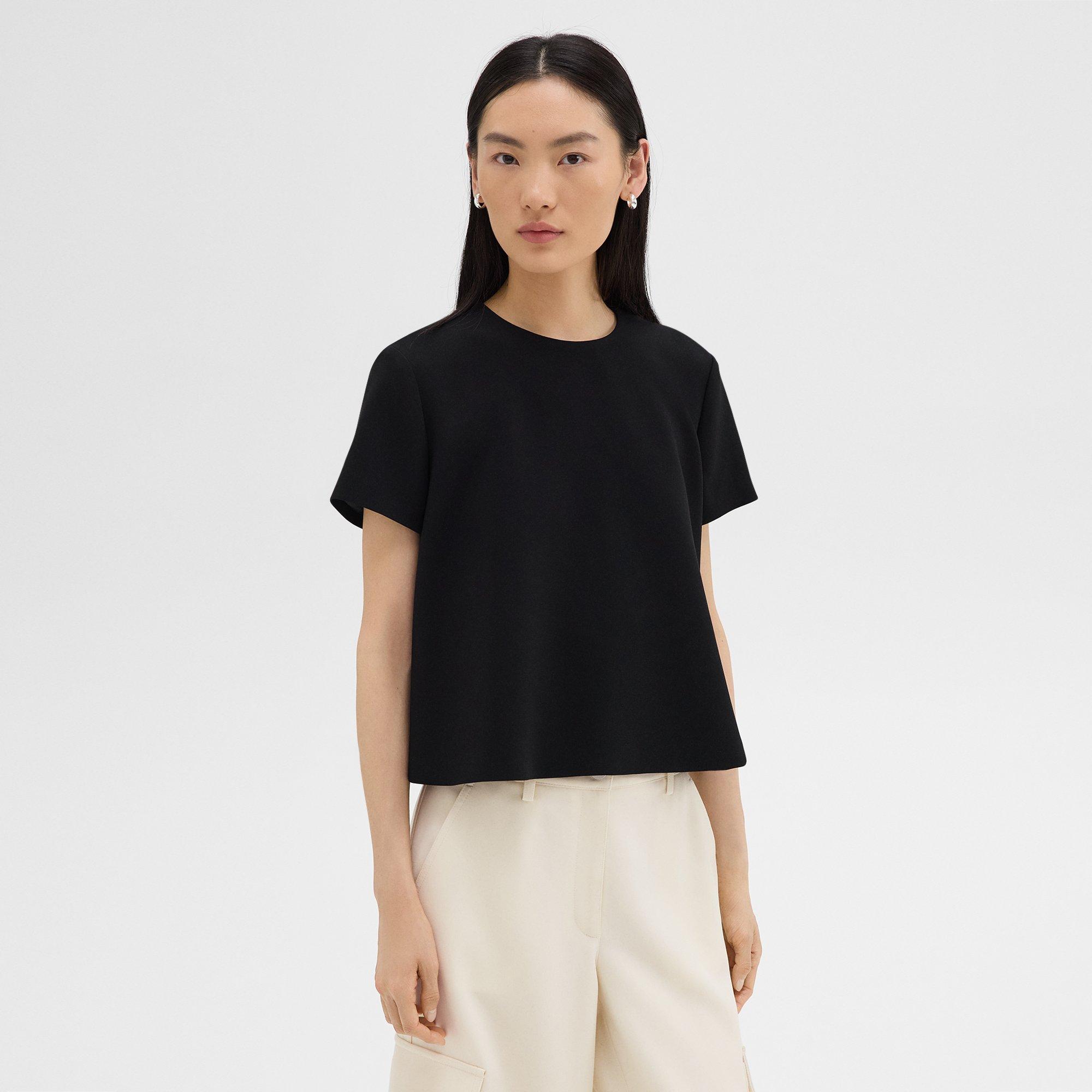 A-Line Top in Admiral Crepe