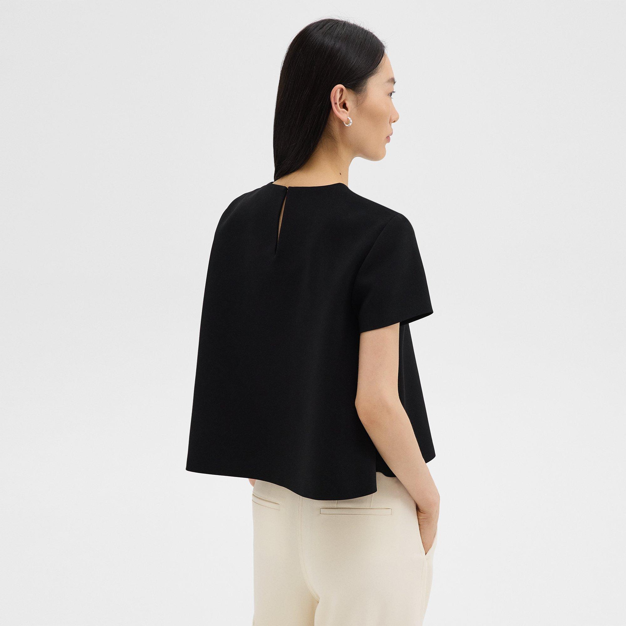 A-Line Top in Admiral Crepe