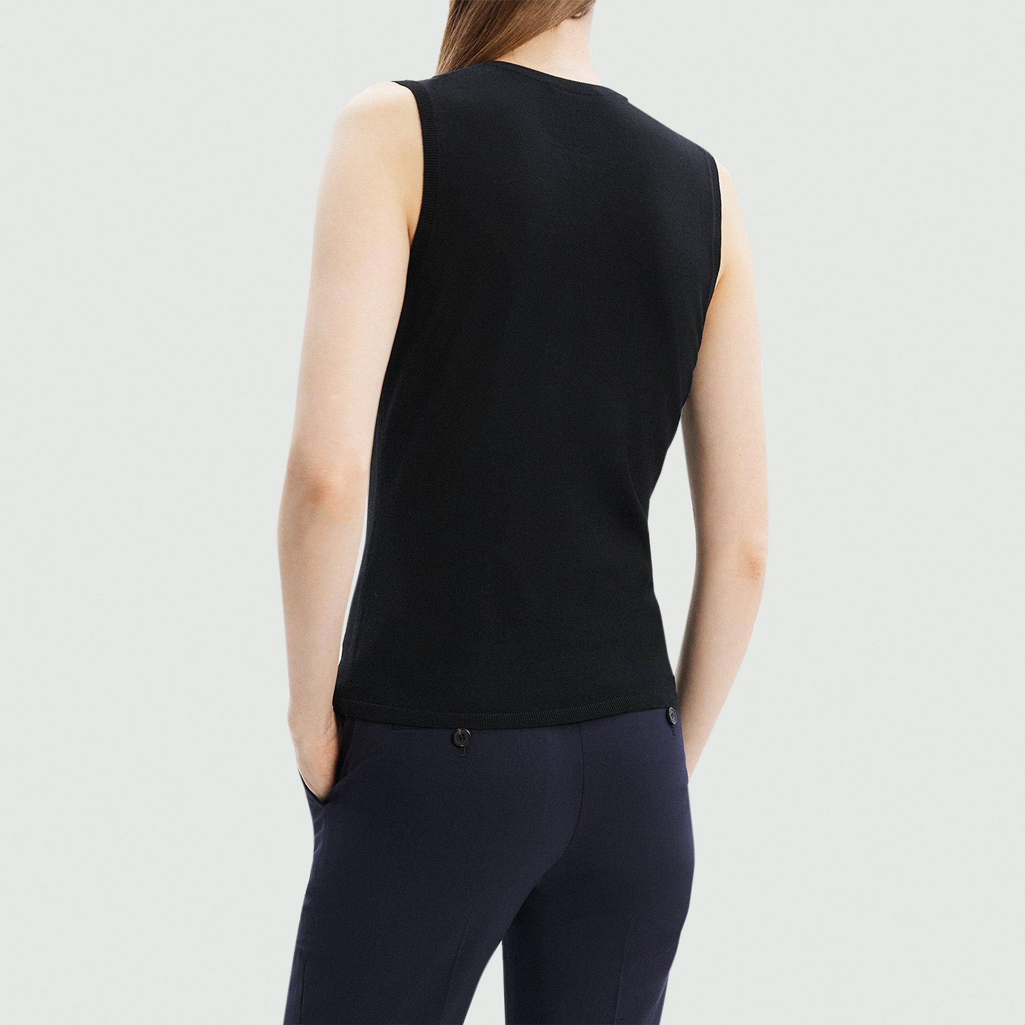 Cropped Cardigan in Merino Wool