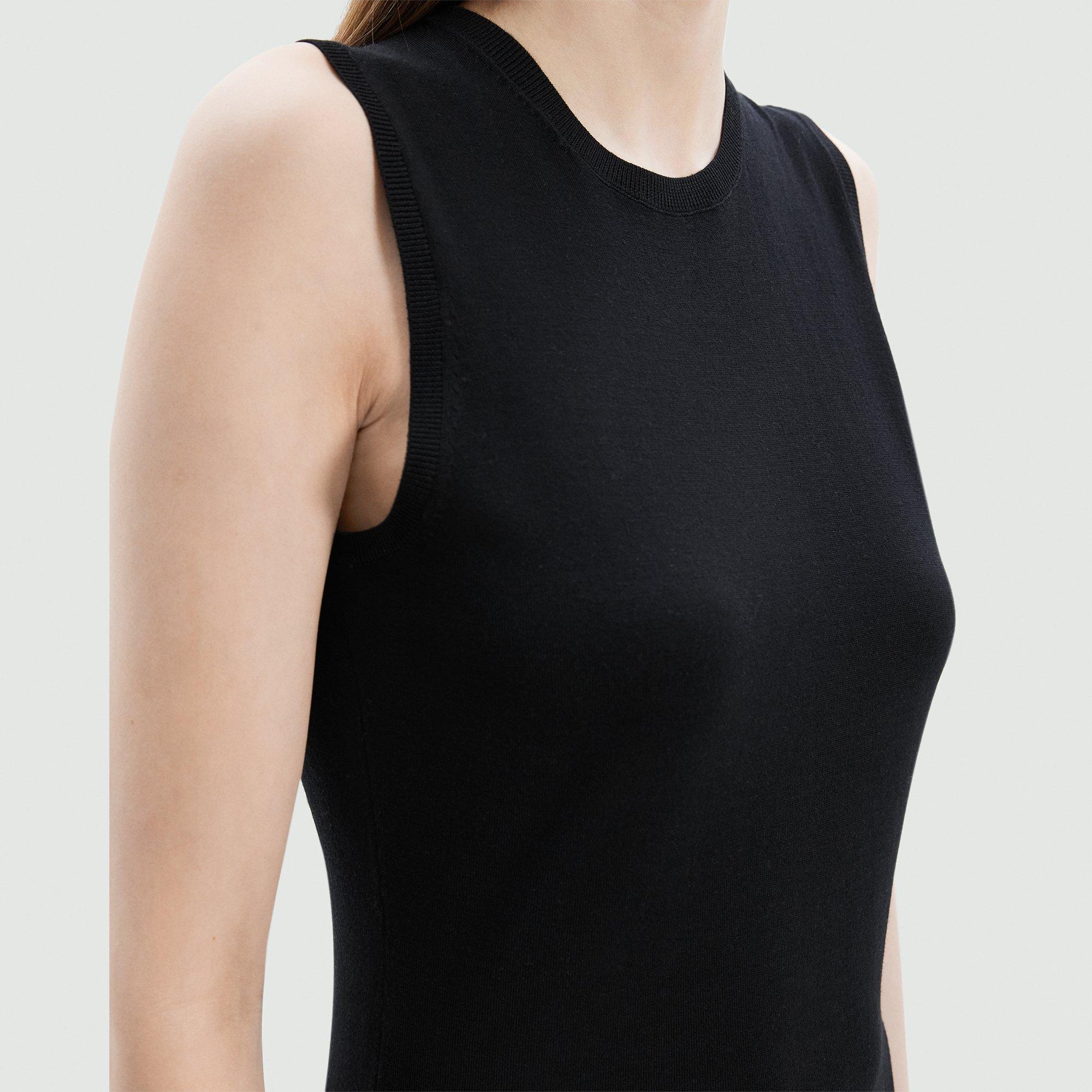 Cropped Cardigan in Merino Wool