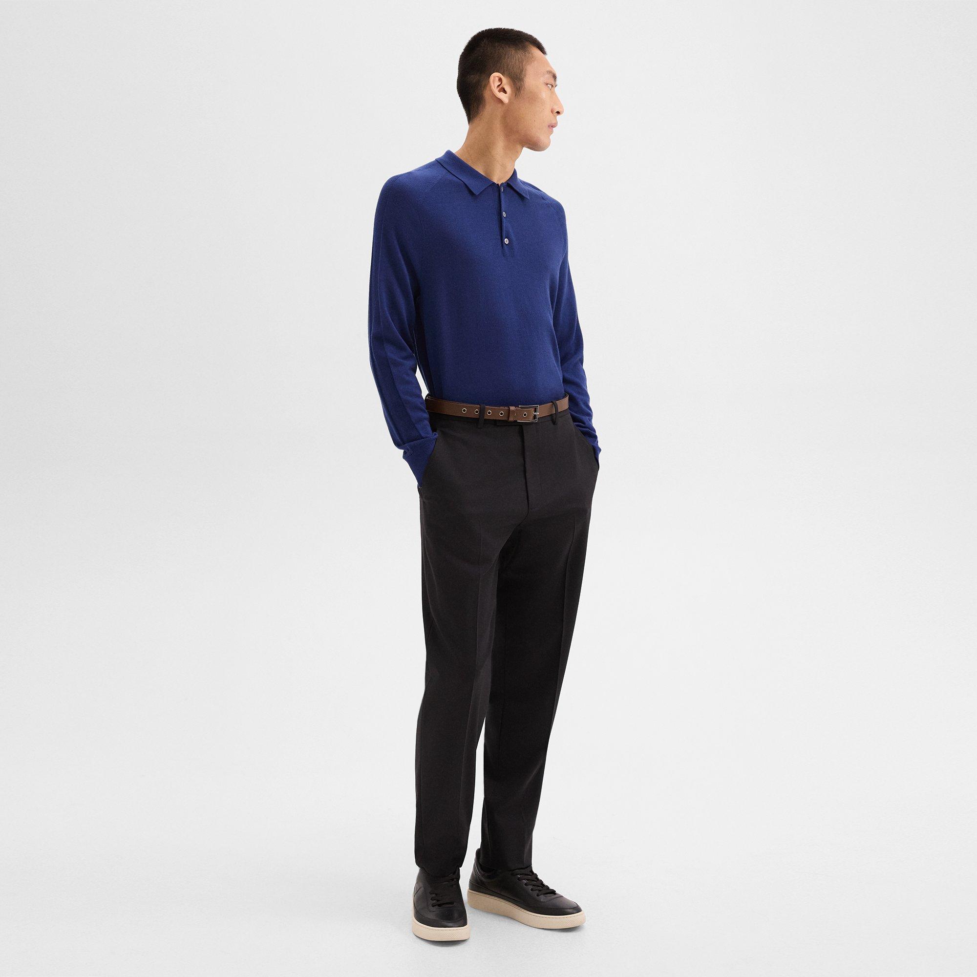 Relaxed Pant in Wool Gabardine