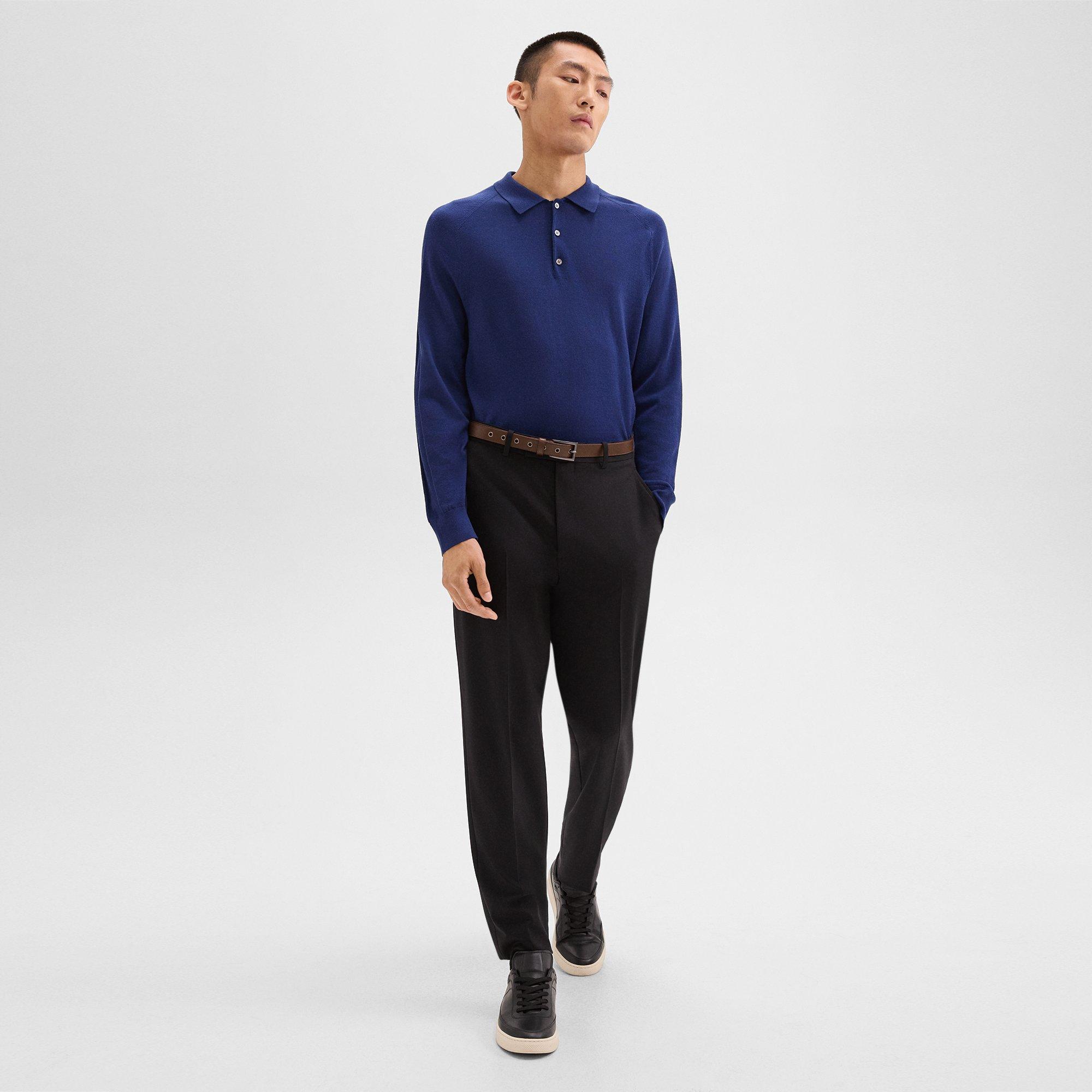 Relaxed Pant in Wool Gabardine