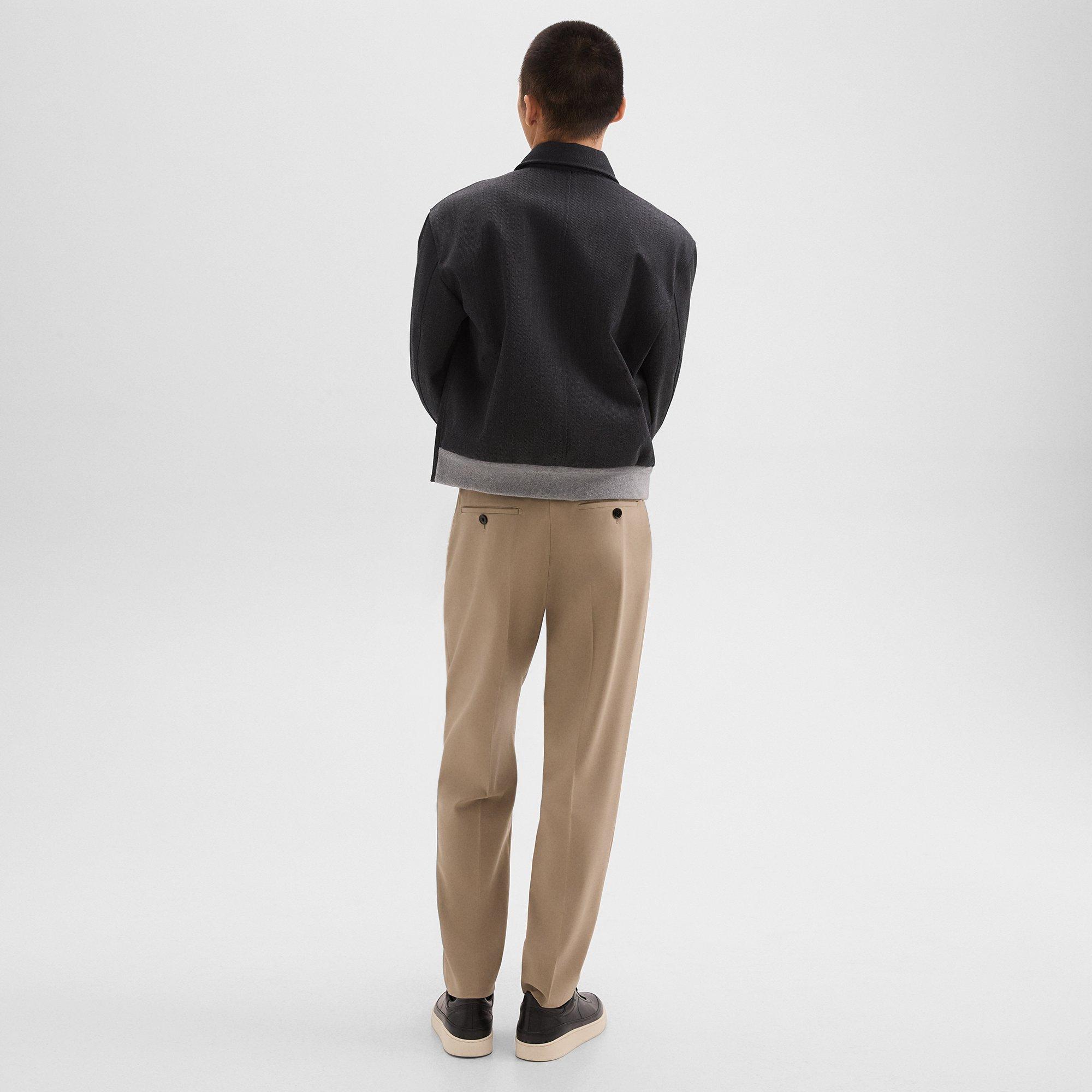 Relaxed Pant in Wool Gabardine