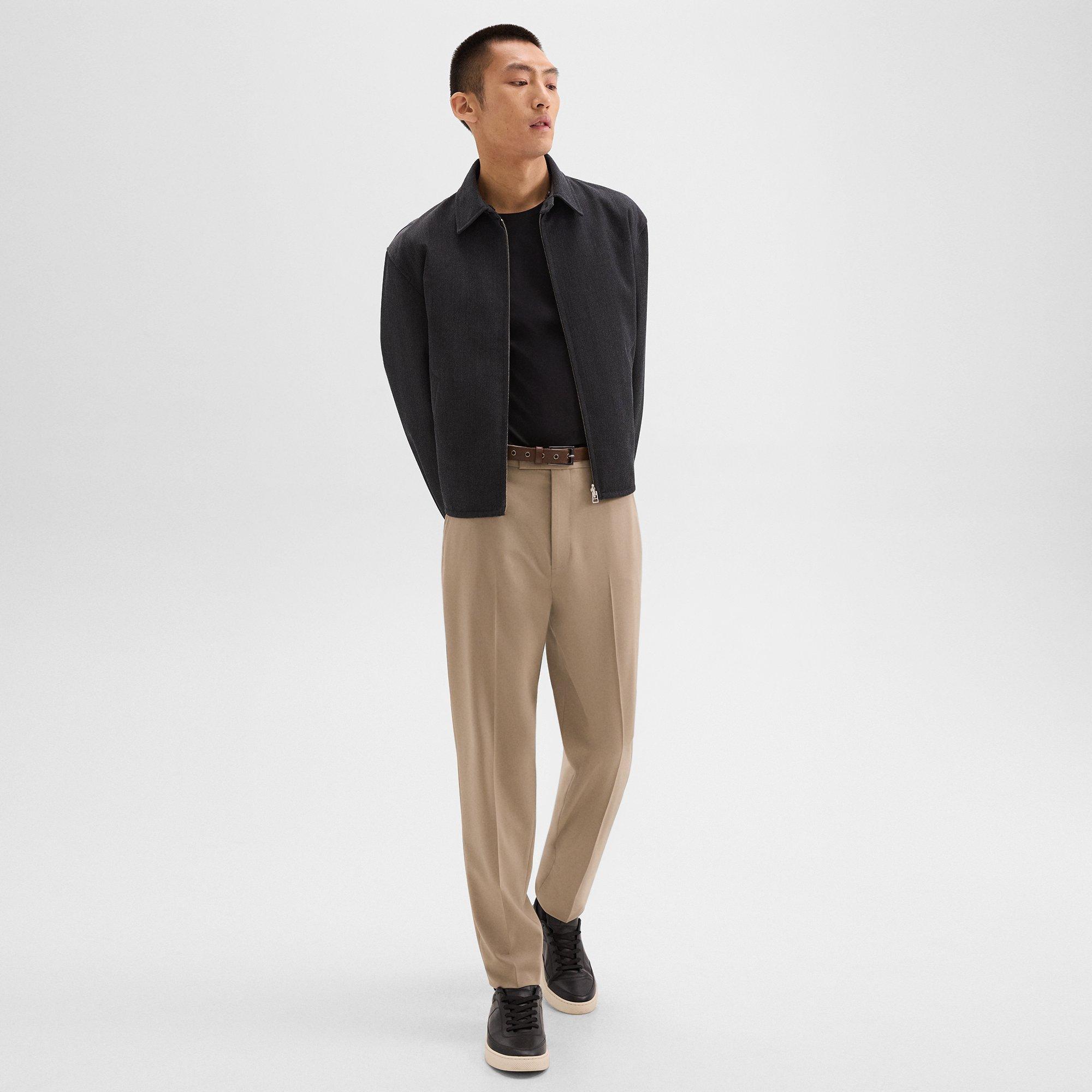 Relaxed Pant in Wool Gabardine