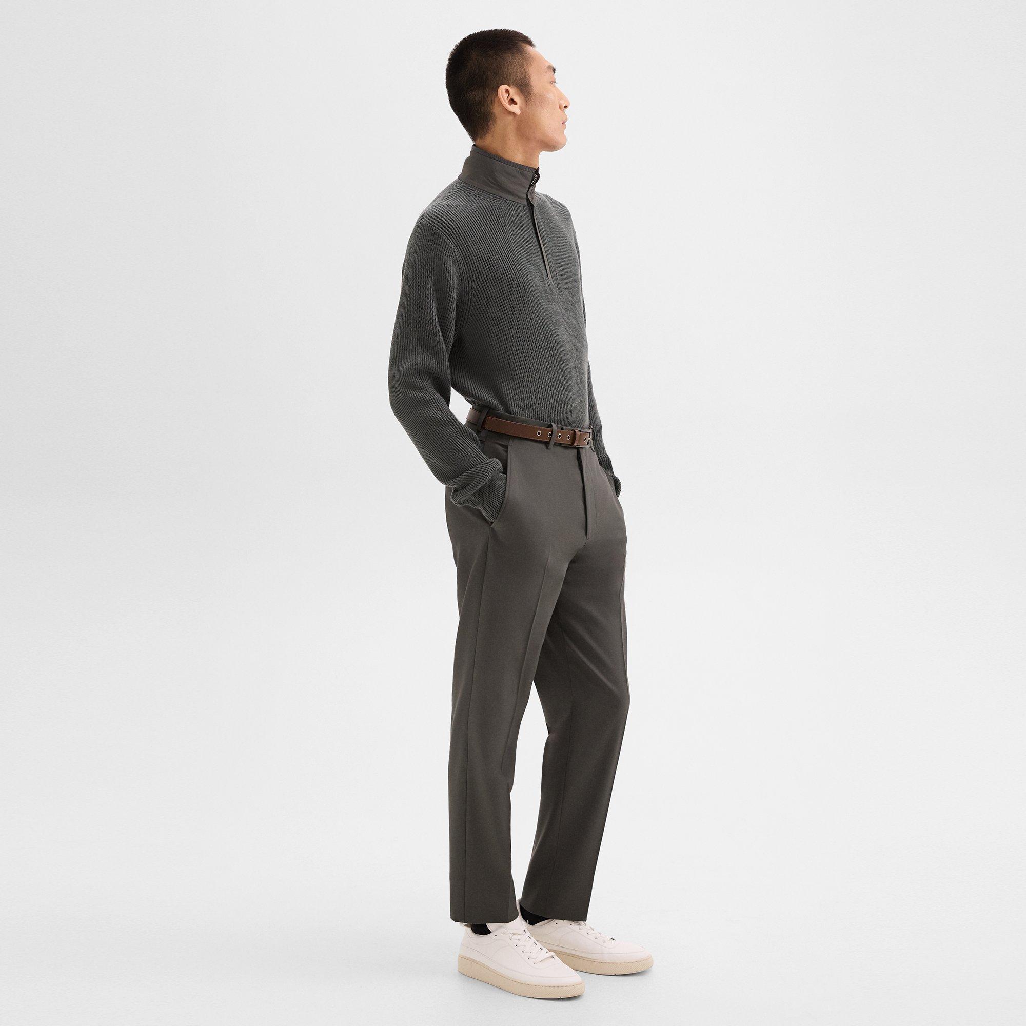 Relaxed Pant in Wool Gabardine