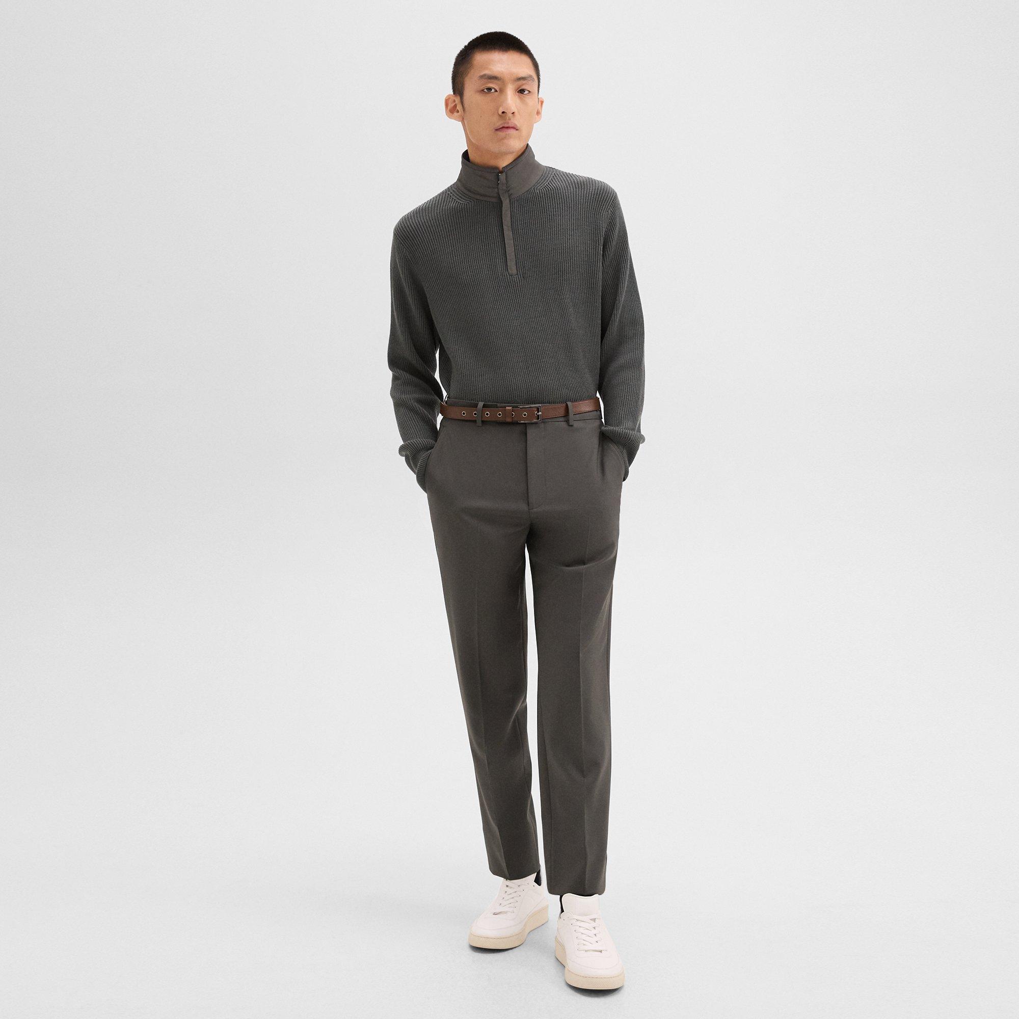 Relaxed Pant in Wool Gabardine