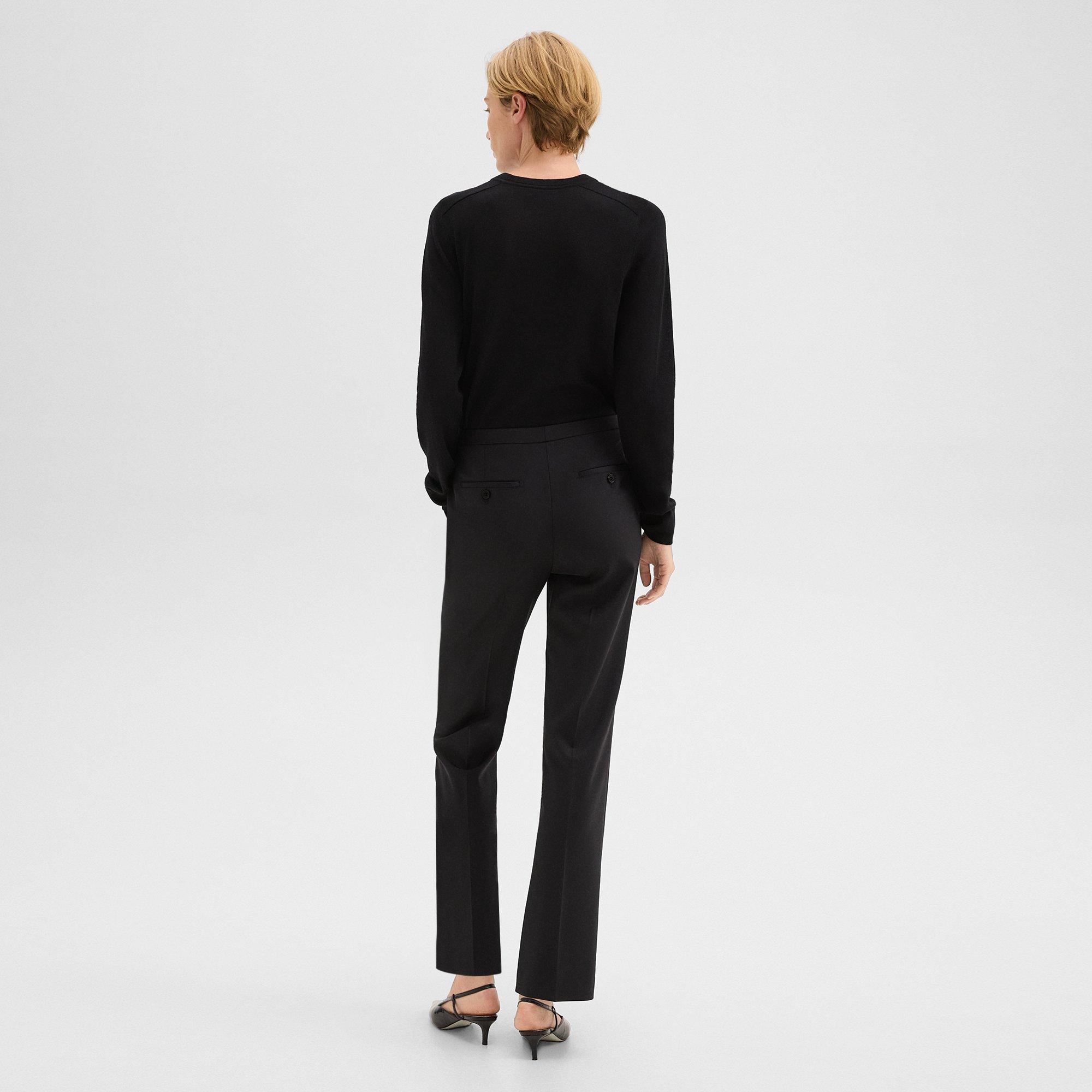 Relaxed Pant in Wool Gabardine