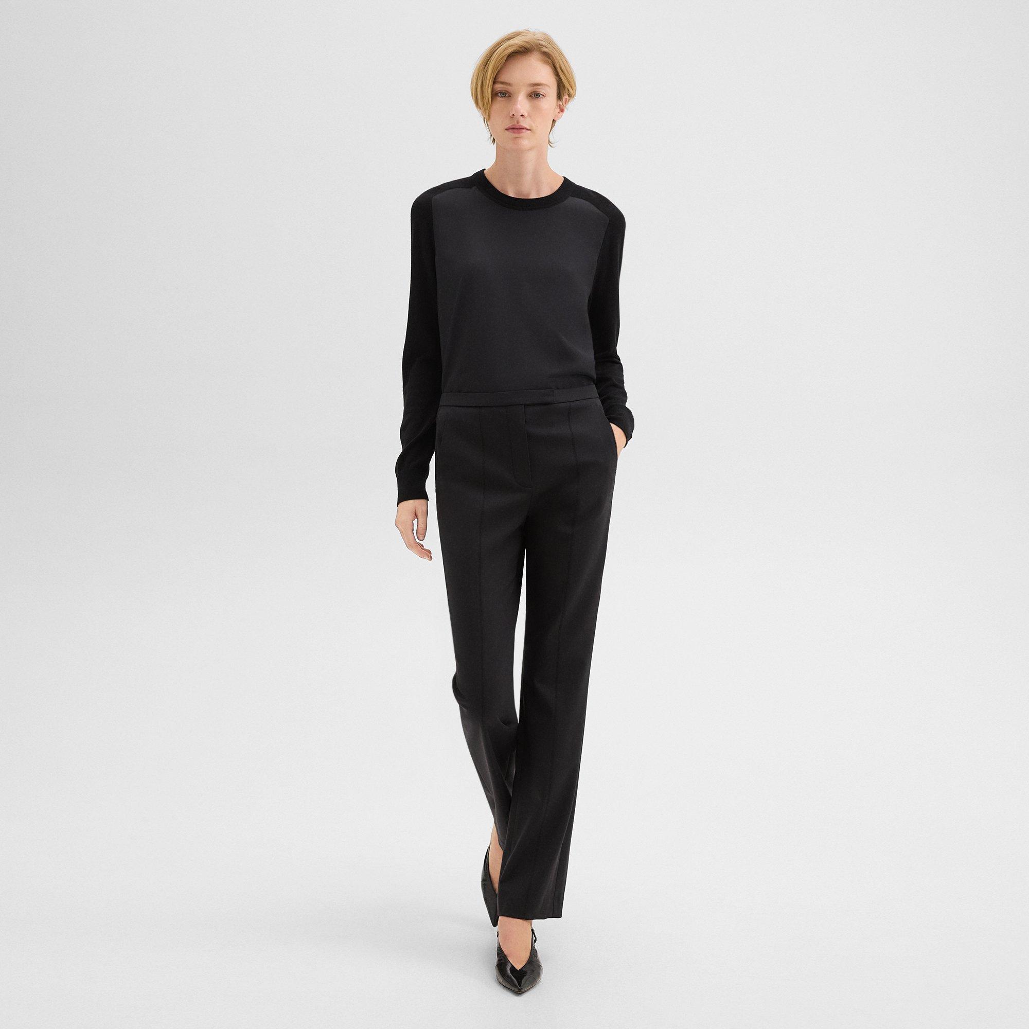 Relaxed Pant in Wool Gabardine