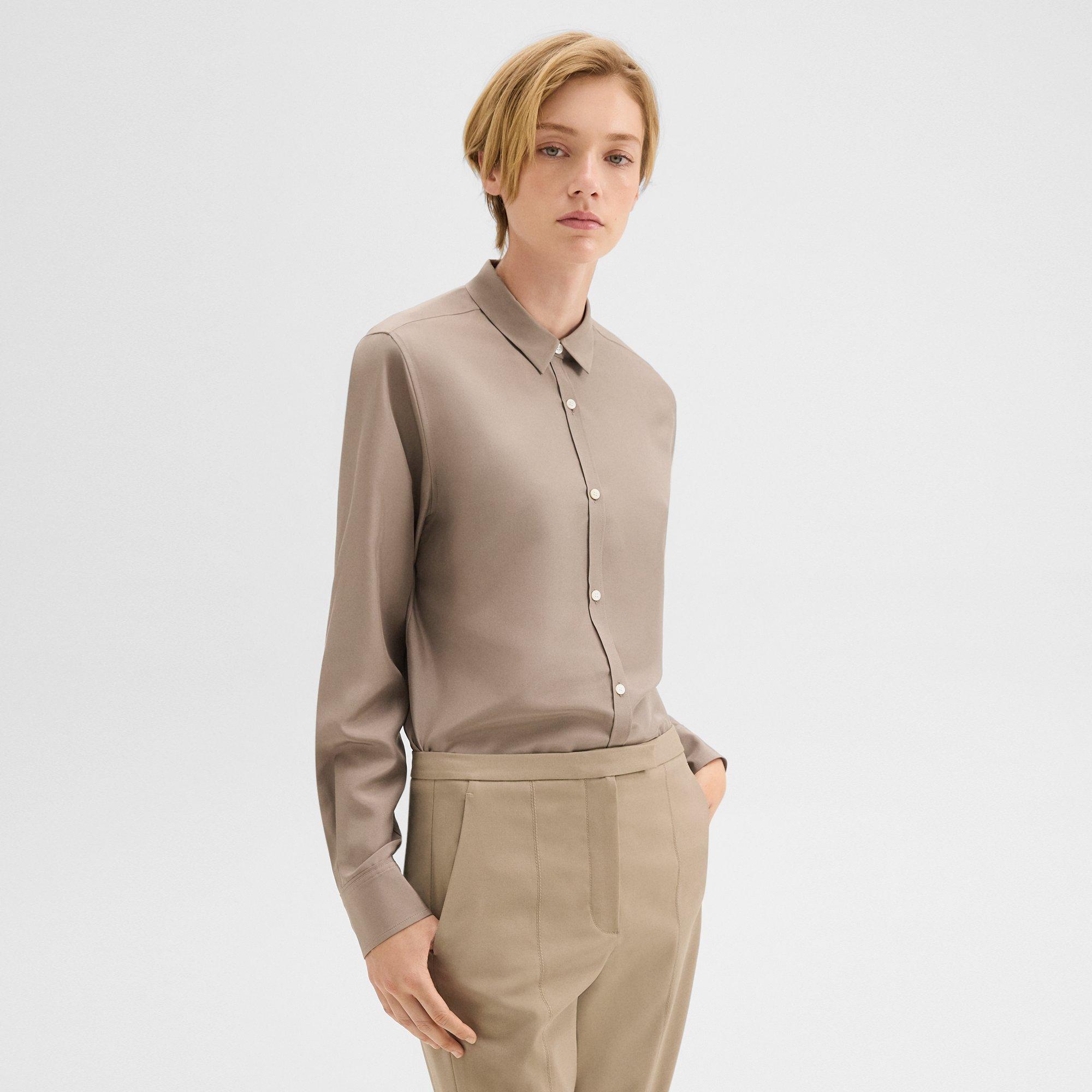 Relaxed Shirt in Silk