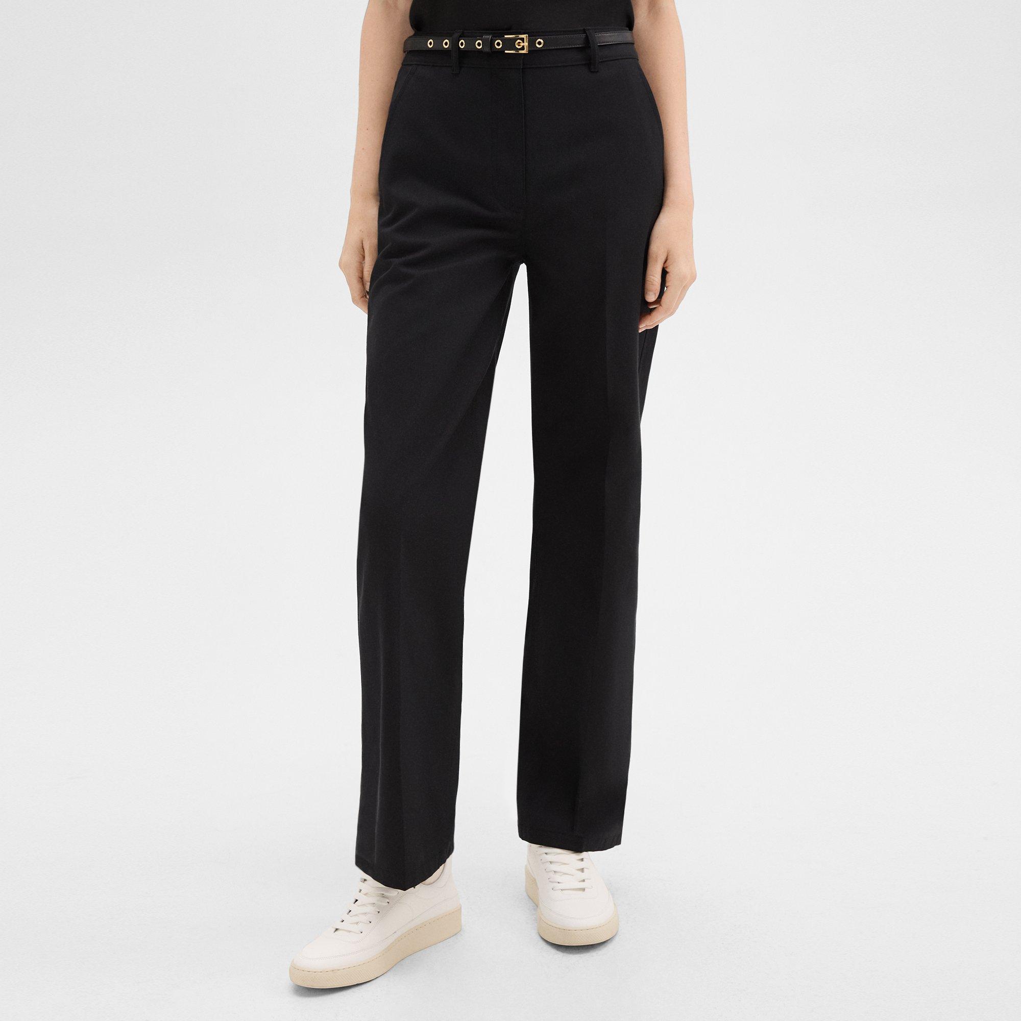 Straight Pant in Gabardine