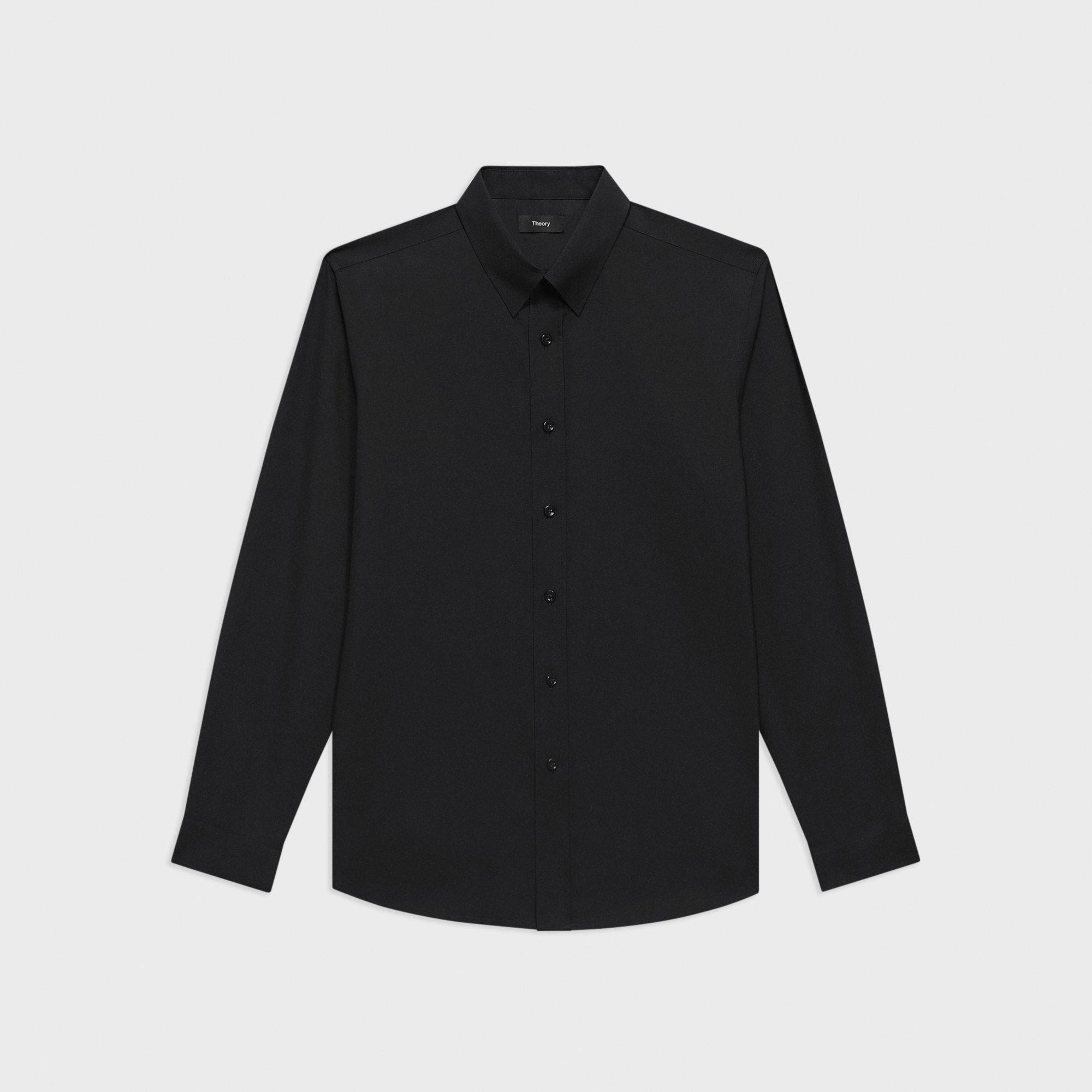 Hugh Shirt in Virgin Wool