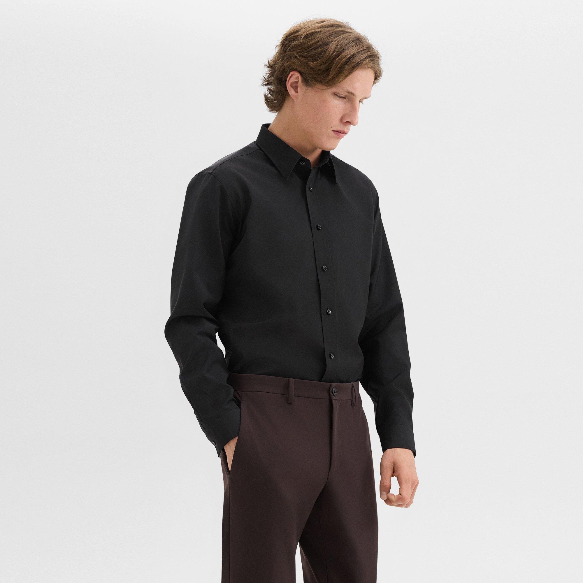 Hugh Shirt in Virgin Wool