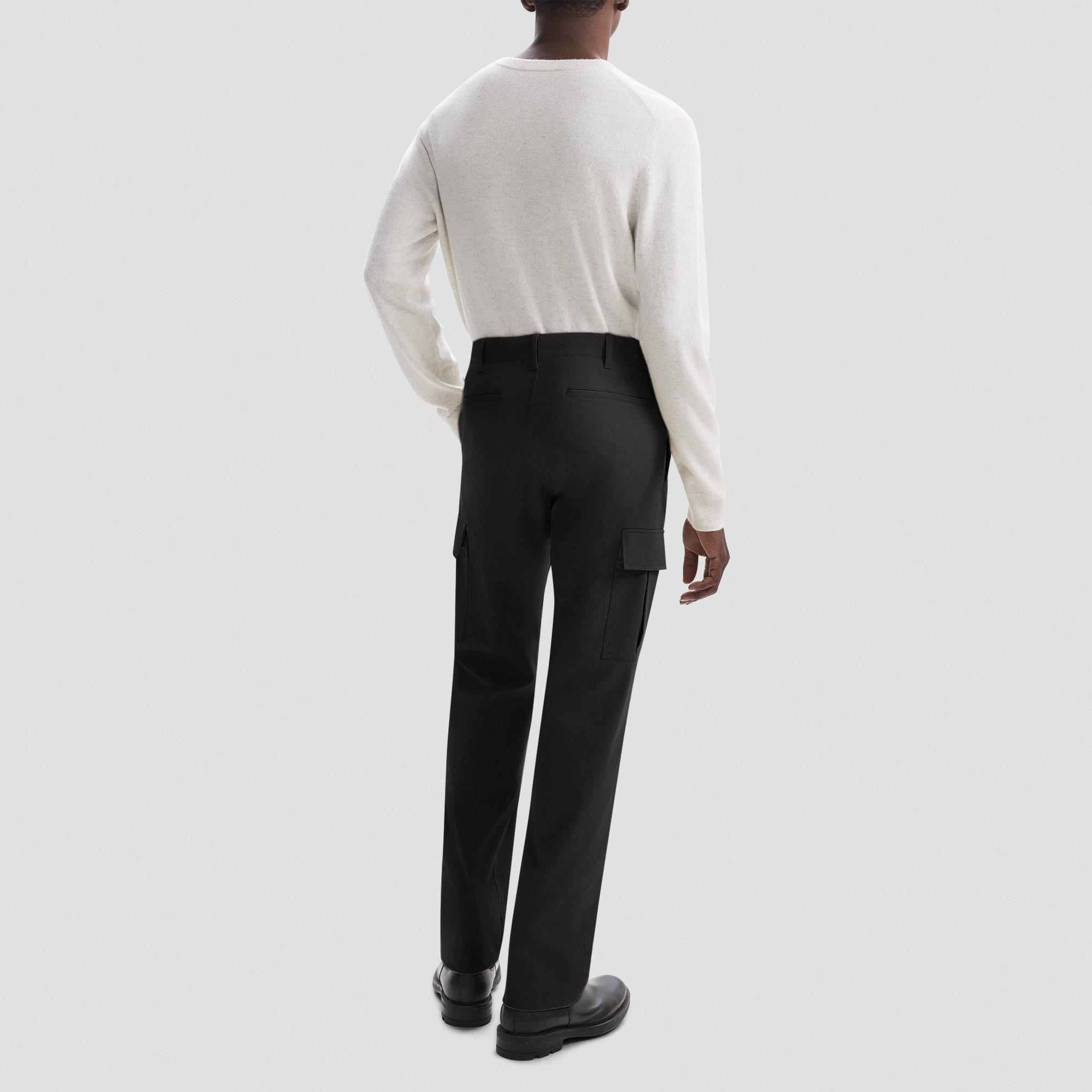 Straight Cargo Pant in Stretch Cotton Twill