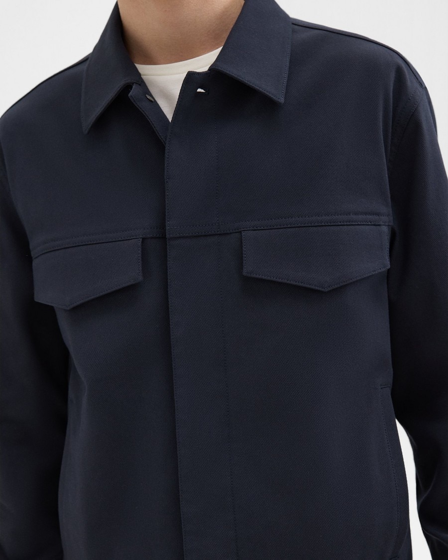 Neoteric Twill River Trucker Jacket | Theory Neoteric Twill River Trucker Jacket | Theory