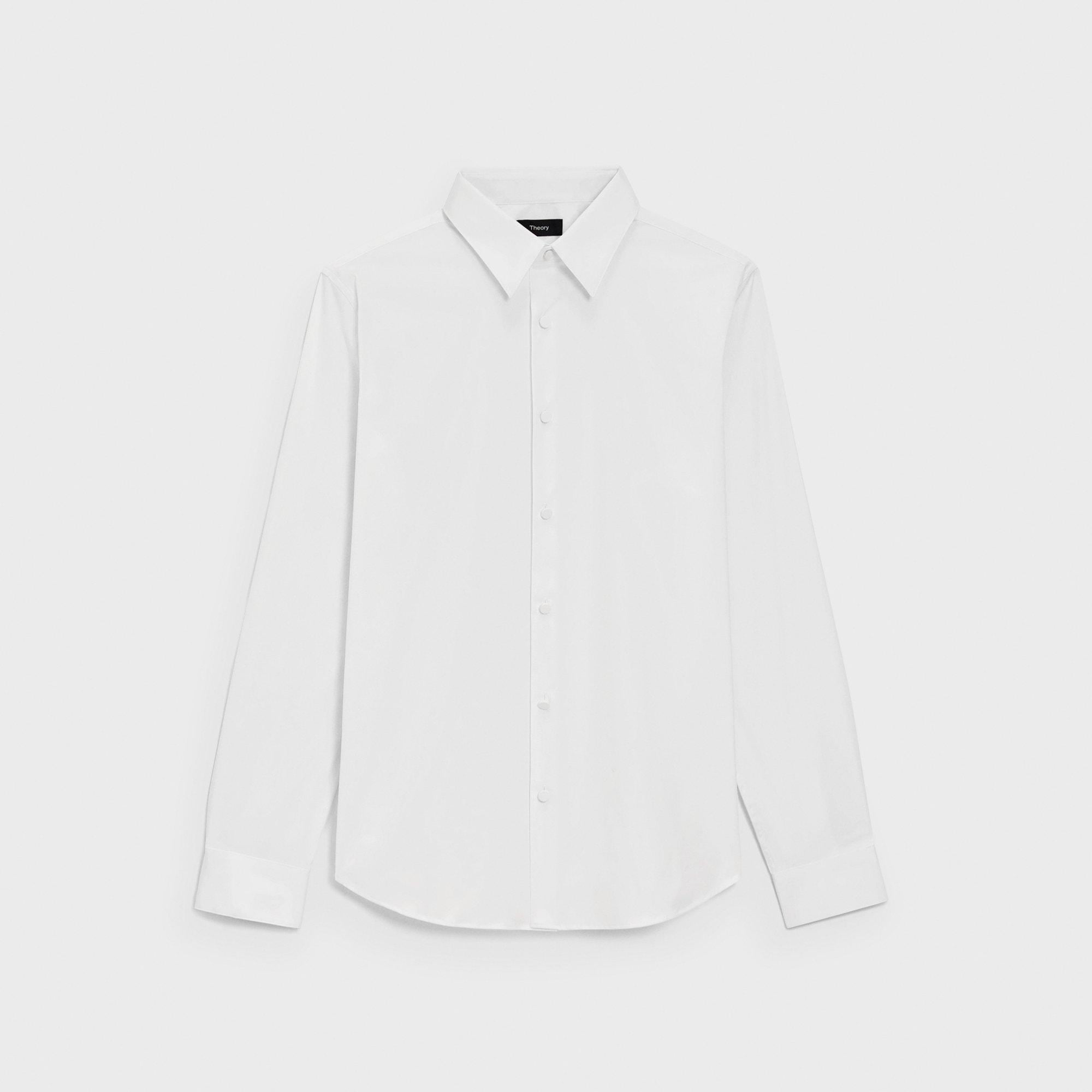 Sylvain Shirt in Stretch Cotton-Blend