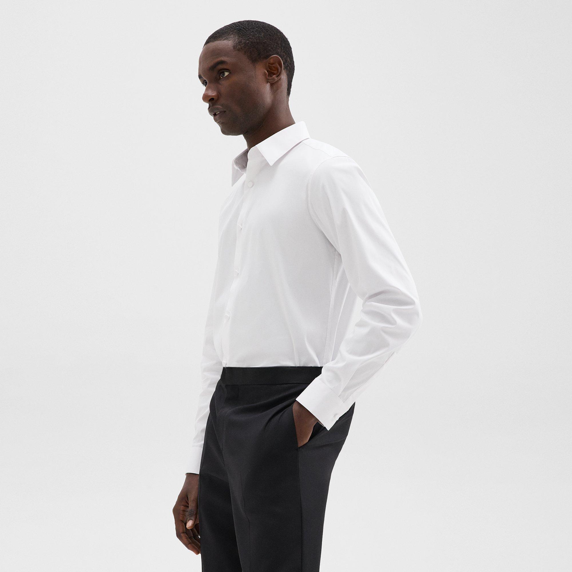 Sylvain Shirt in Stretch Cotton-Blend