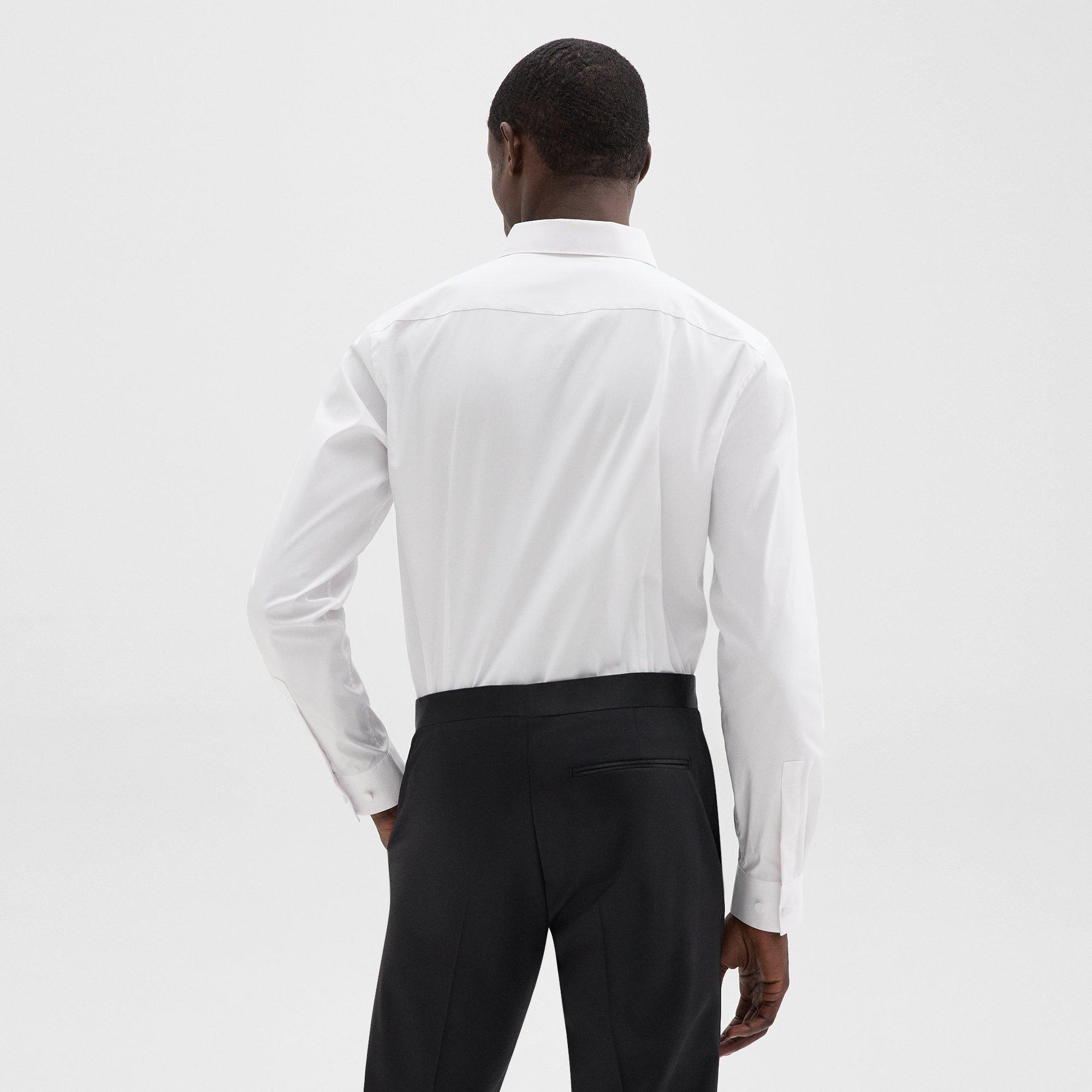 Sylvain Shirt in Stretch Cotton-Blend