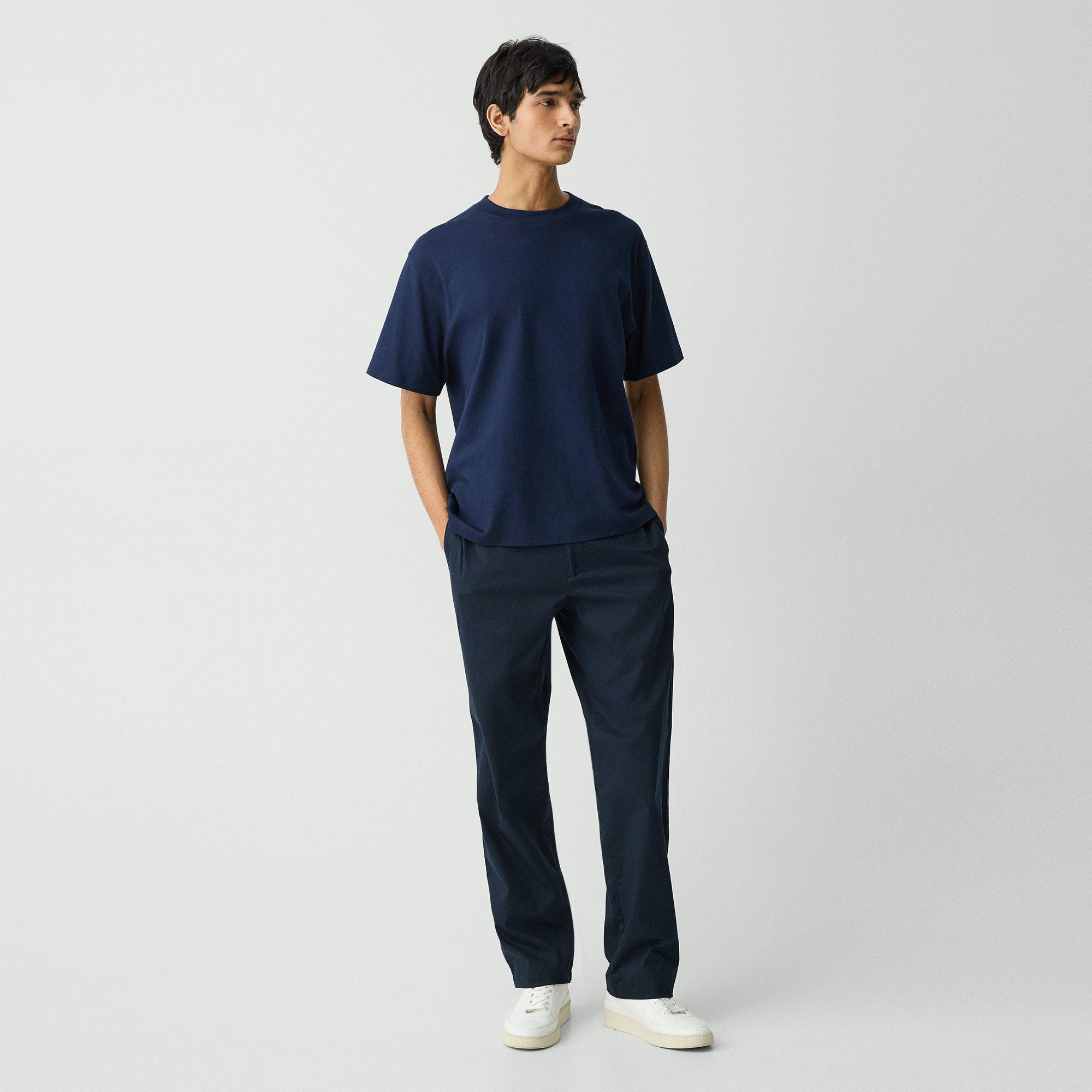 Relaxed Tee in Cotton Jersey