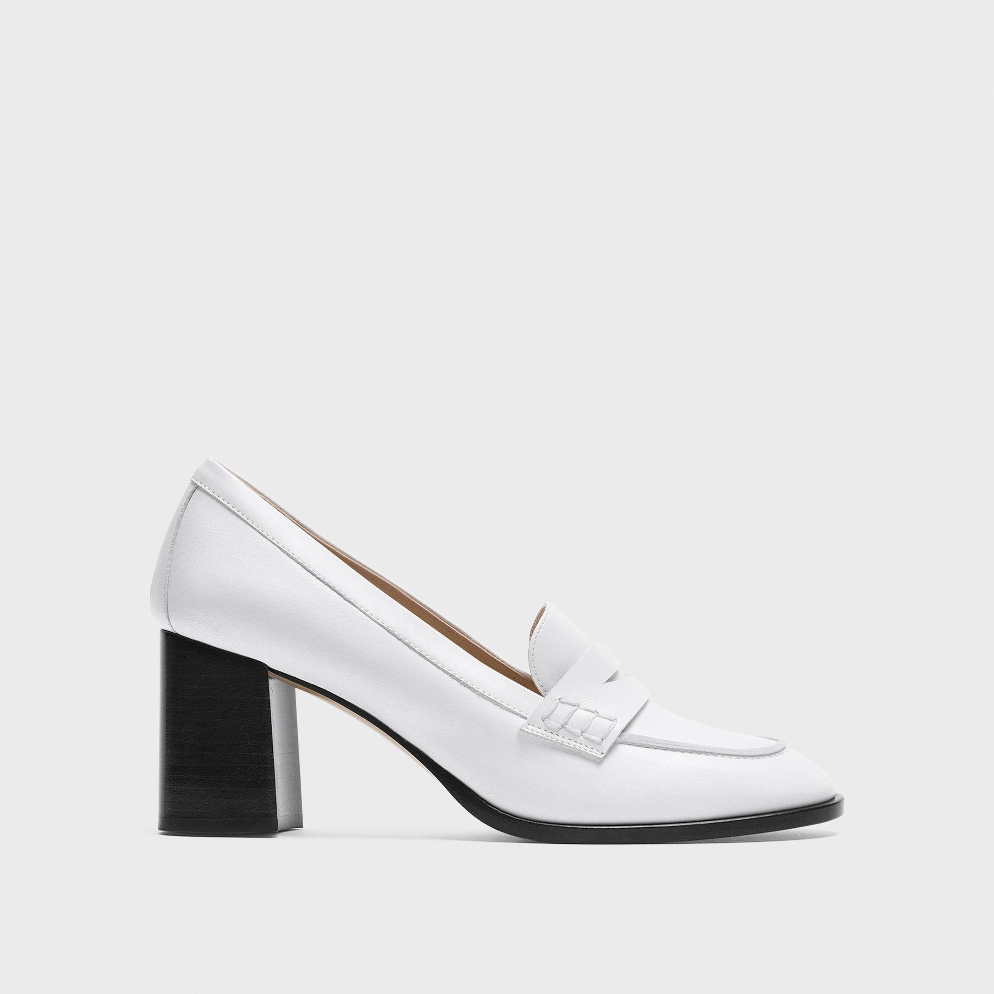 ハーリップトゥ Medallion Heel Loafer／36 Medallion Heel Loafer black 36 herlipto