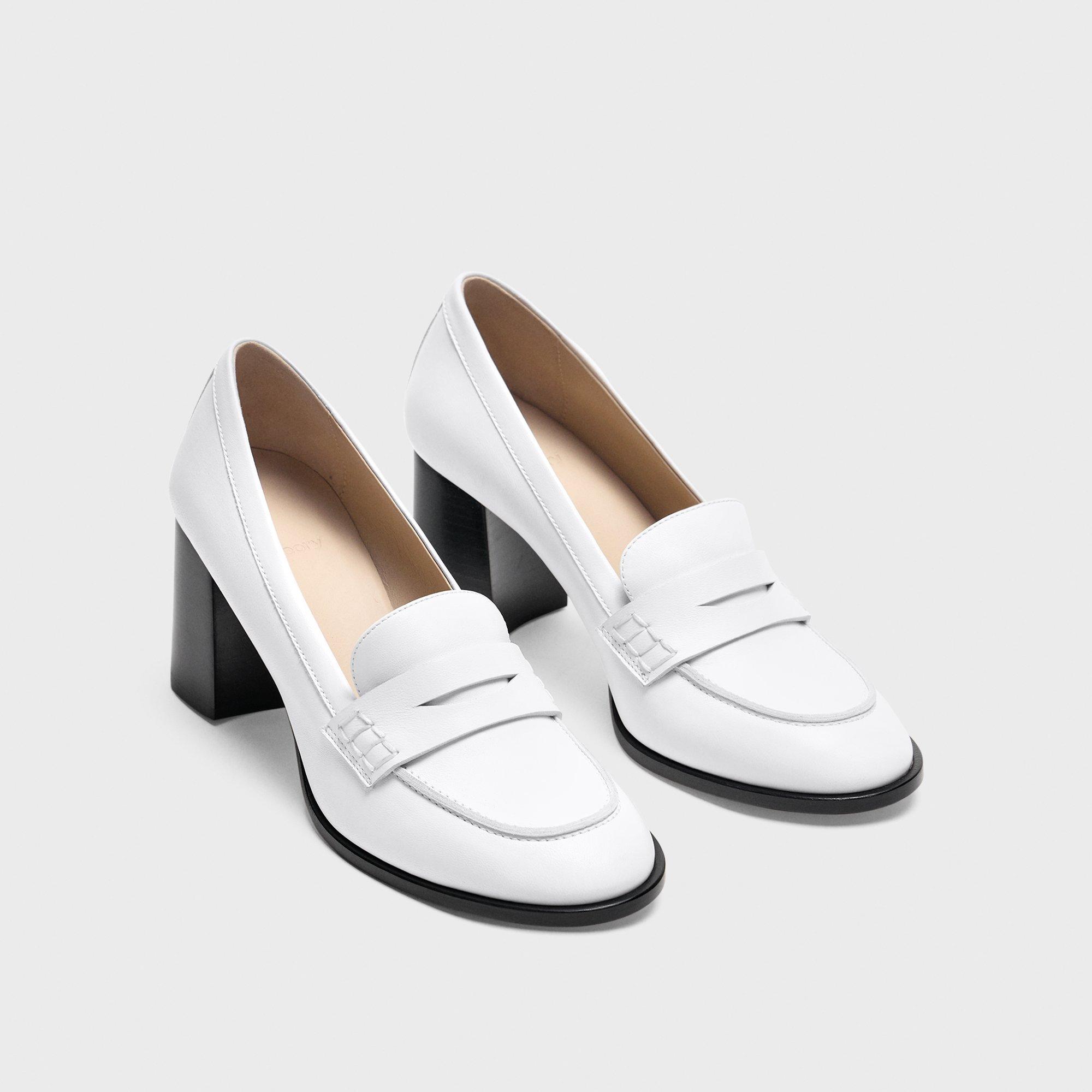 Loafer Pump in Leather