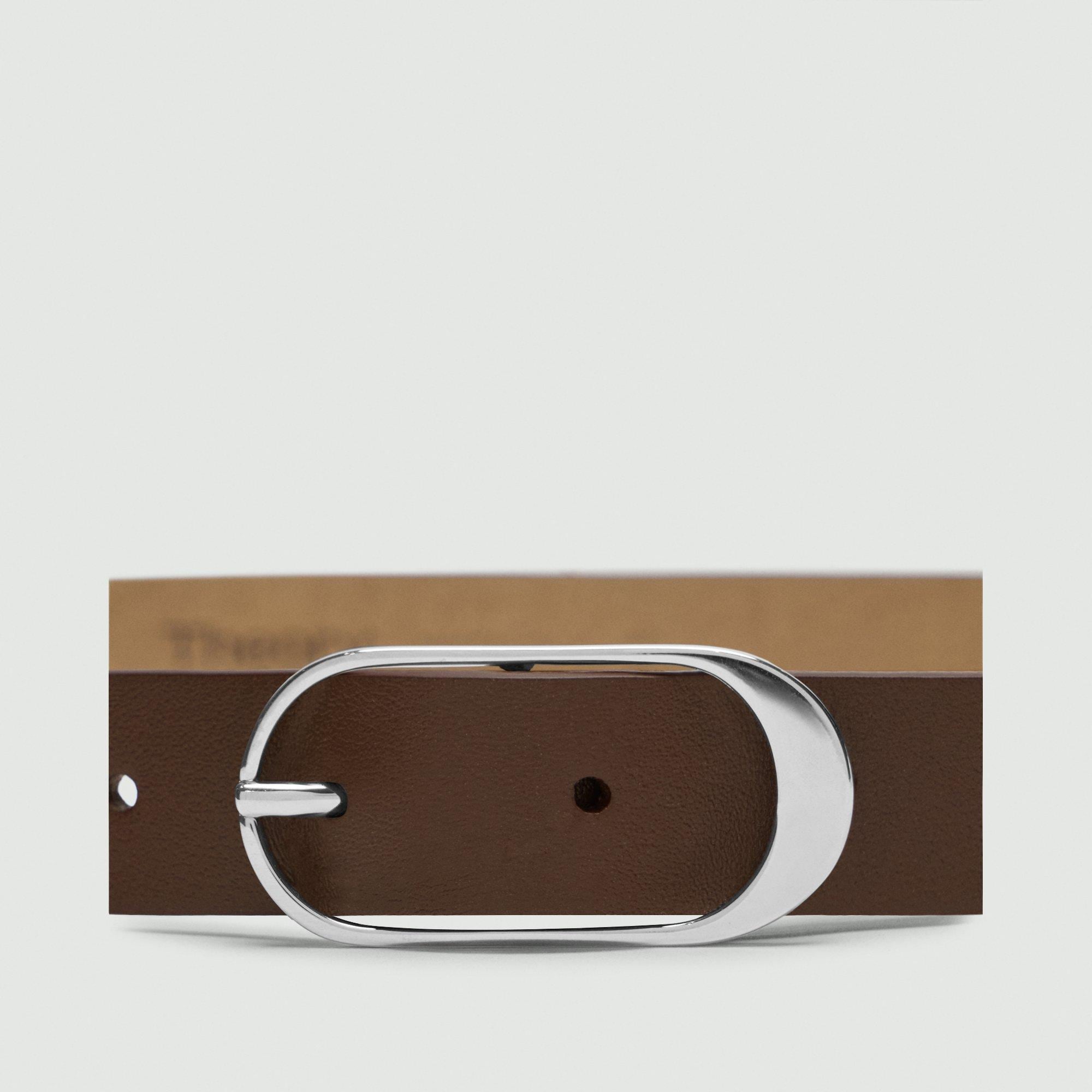 Classic Oblong Belt in Leather