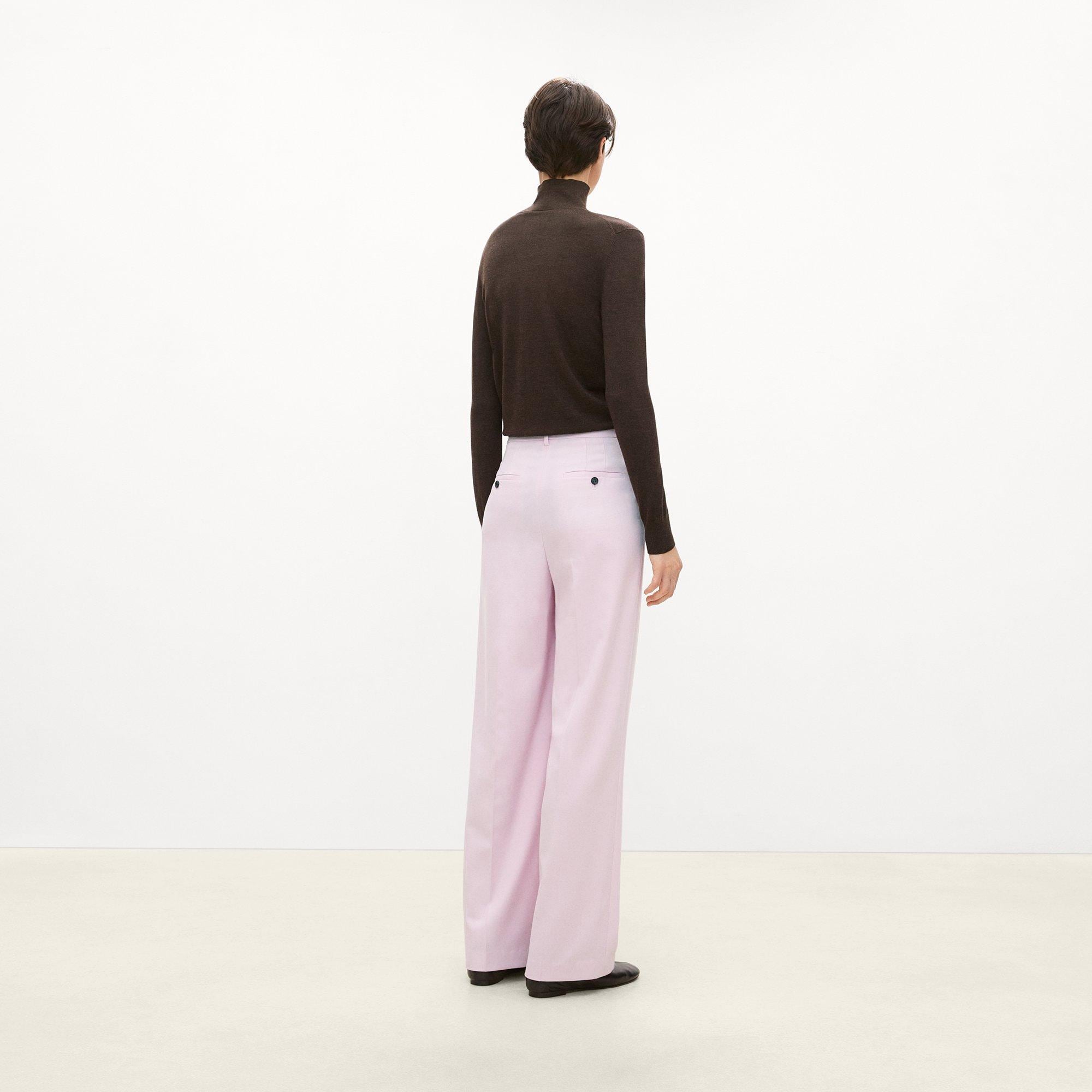 Double Pleat Pant, 29&rsquo;&rsquo; in Sleek Flannel