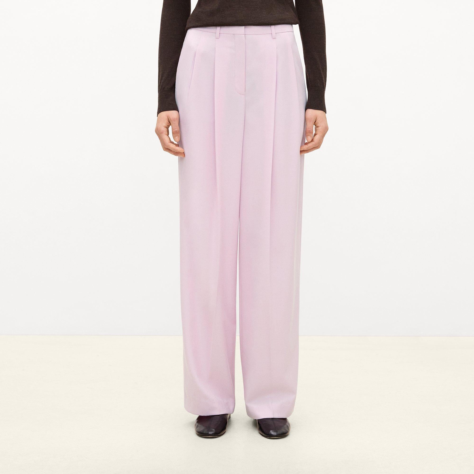 Double Pleat Pant, 29&rsquo;&rsquo; in Sleek Flannel