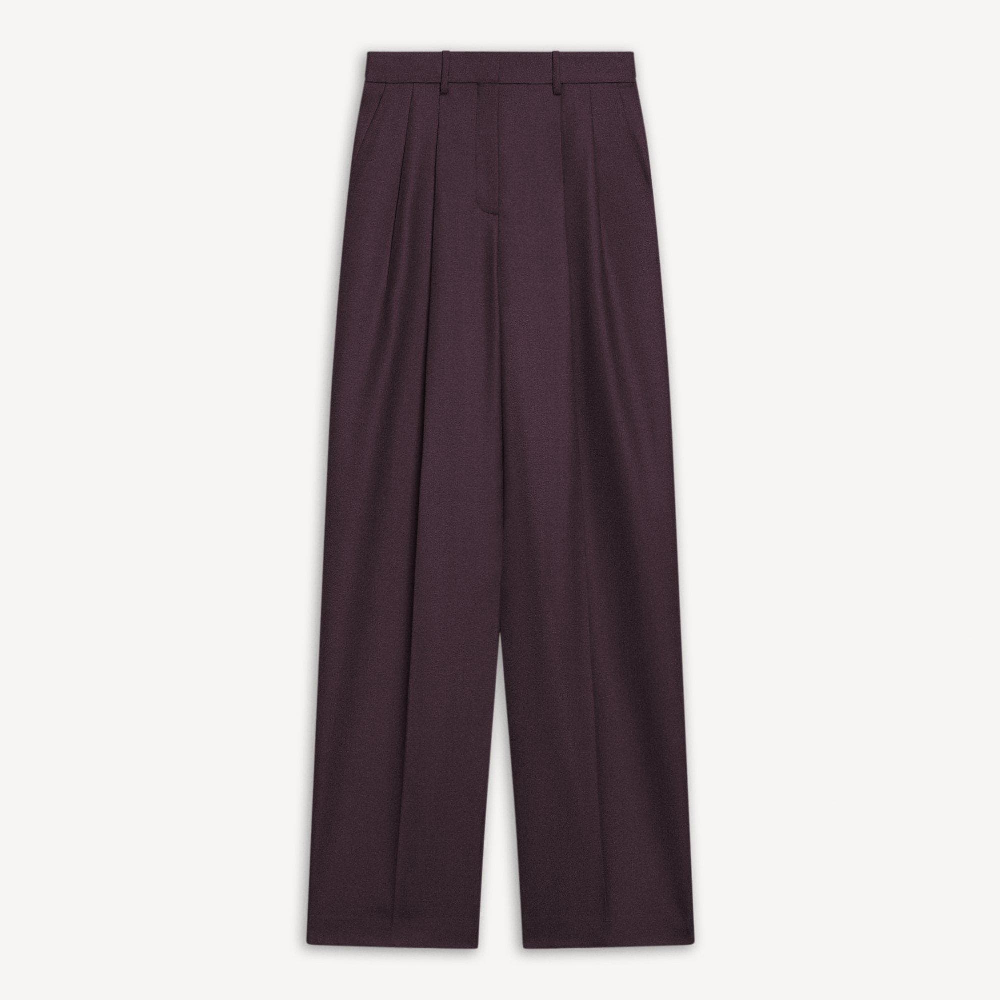 Double Pleat Pant, 29&rsquo;&rsquo; in Sleek Flannel