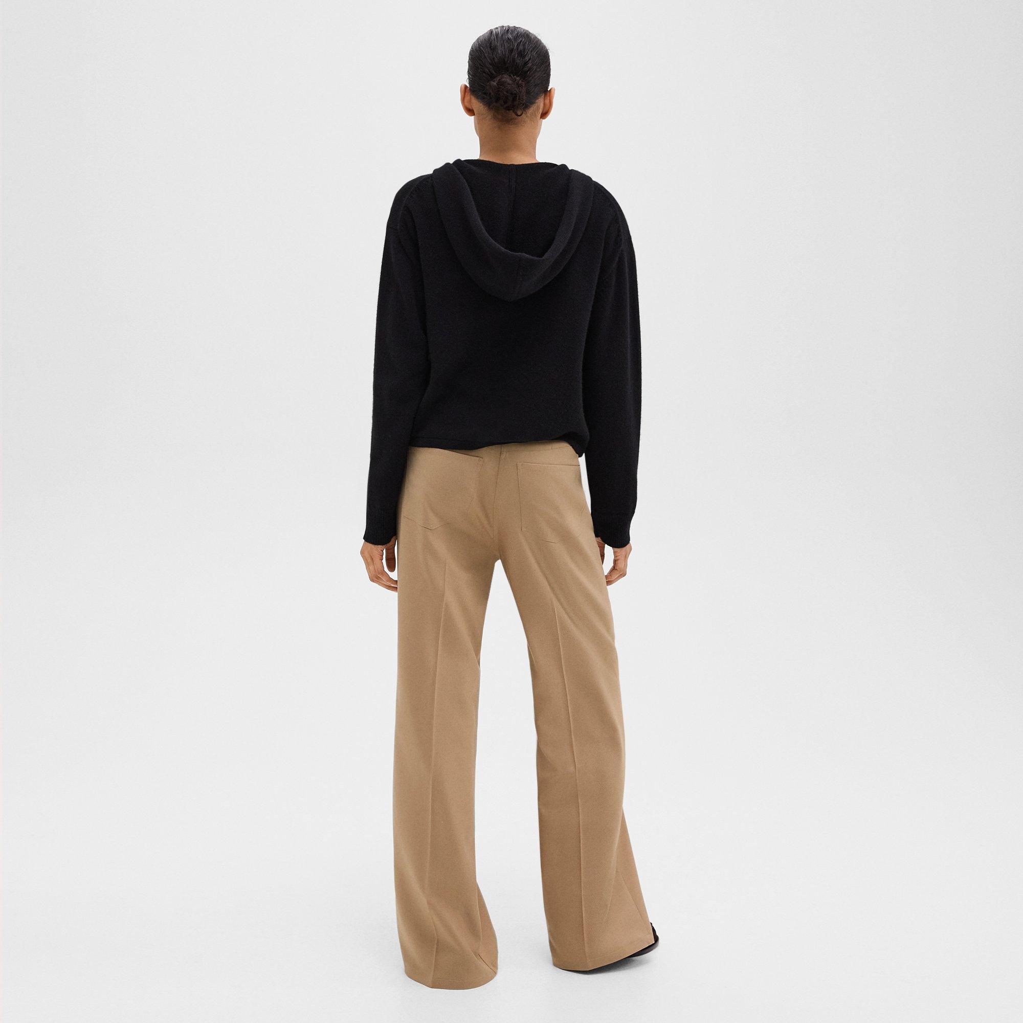 Straight-Leg 5-Pocket Pant in Stretch Flannel
